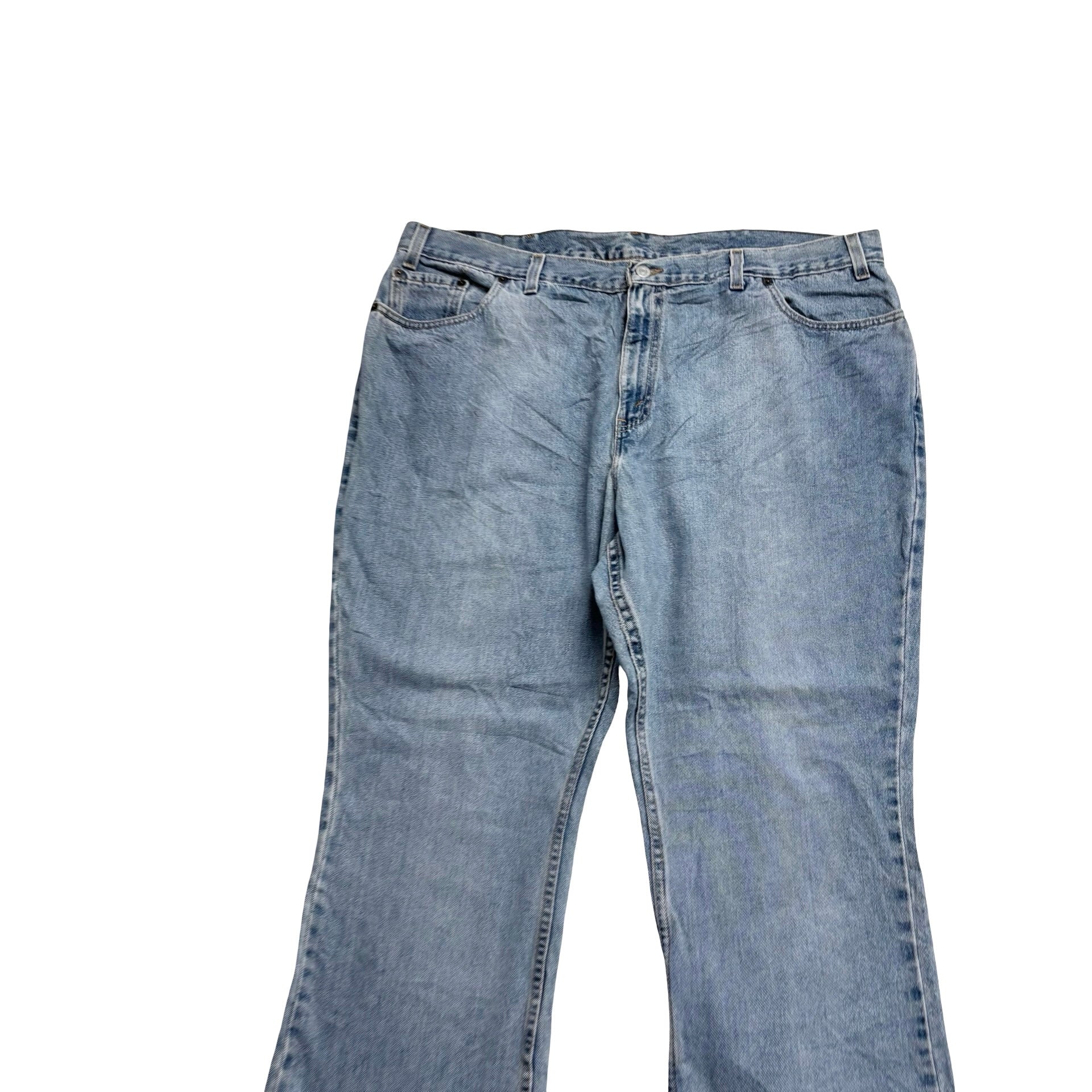 Levis 515 Jeans W42 L30 Womens Light Blue Bootcut Fit Vintage USA Made