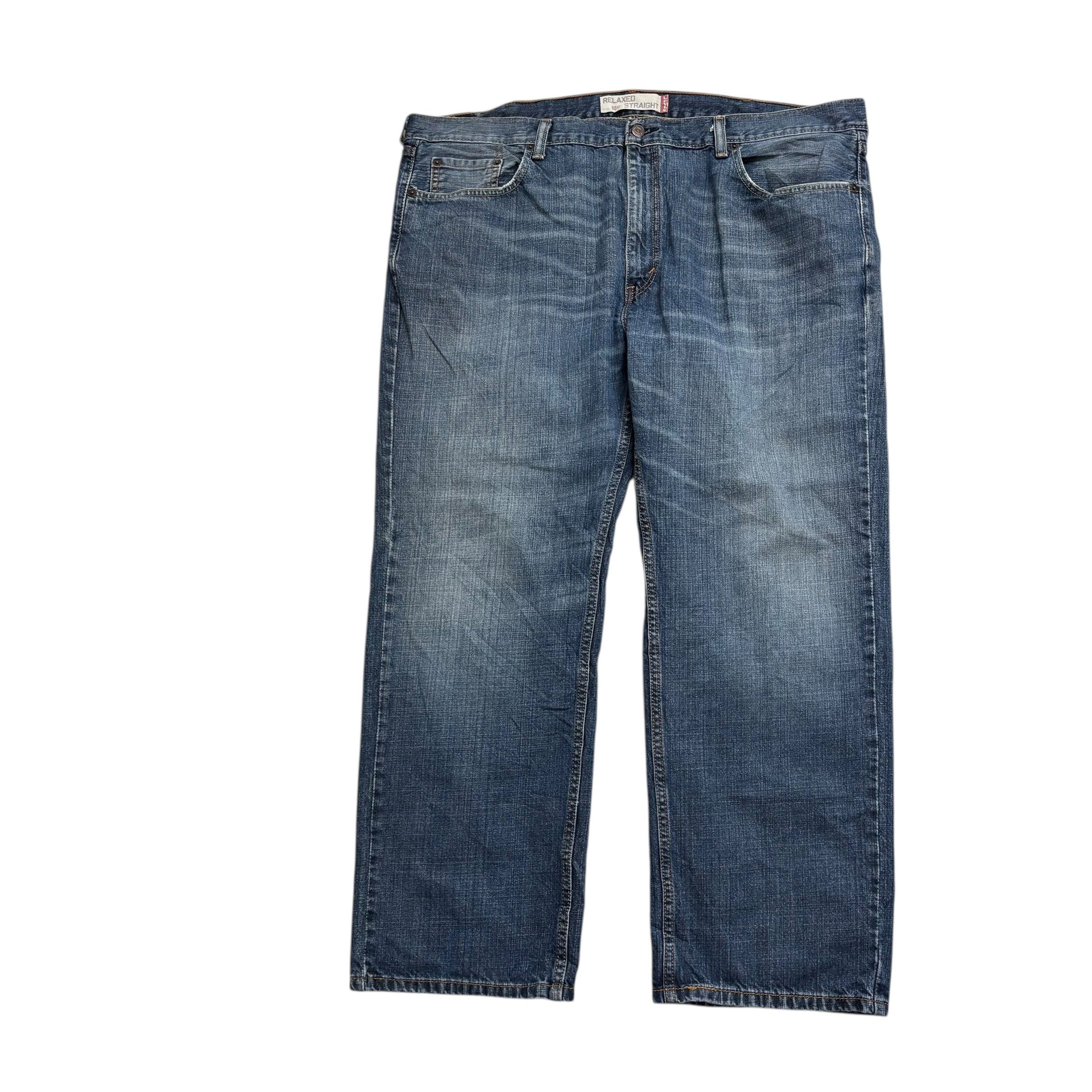 Levis 559 Jeans W44 L30 Mens Mid Blue Baggy Relaxed Straight Fit Vintage Denim