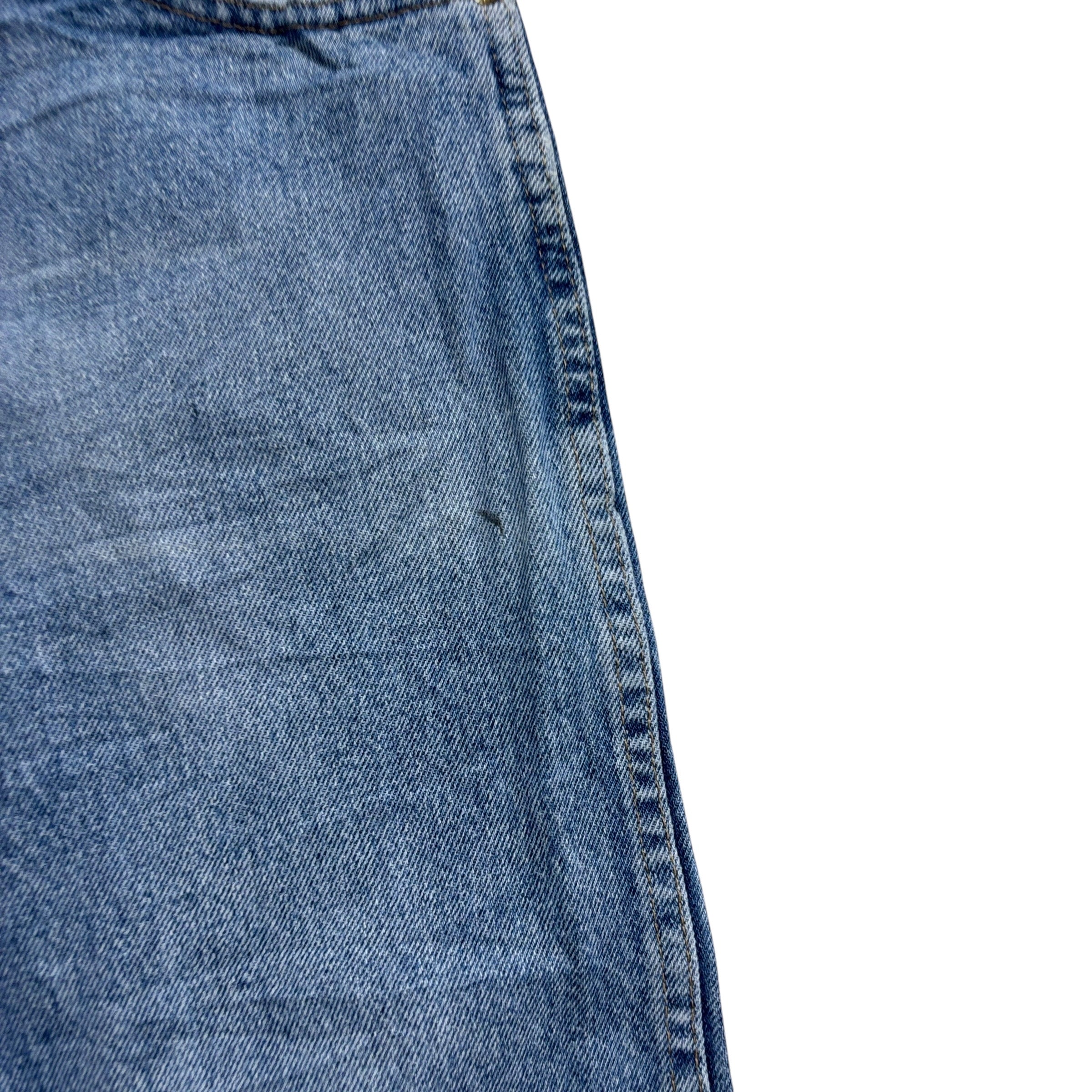Wrangler Jeans W38 L29 Mens Light Blue Regular Straight Fit Denim