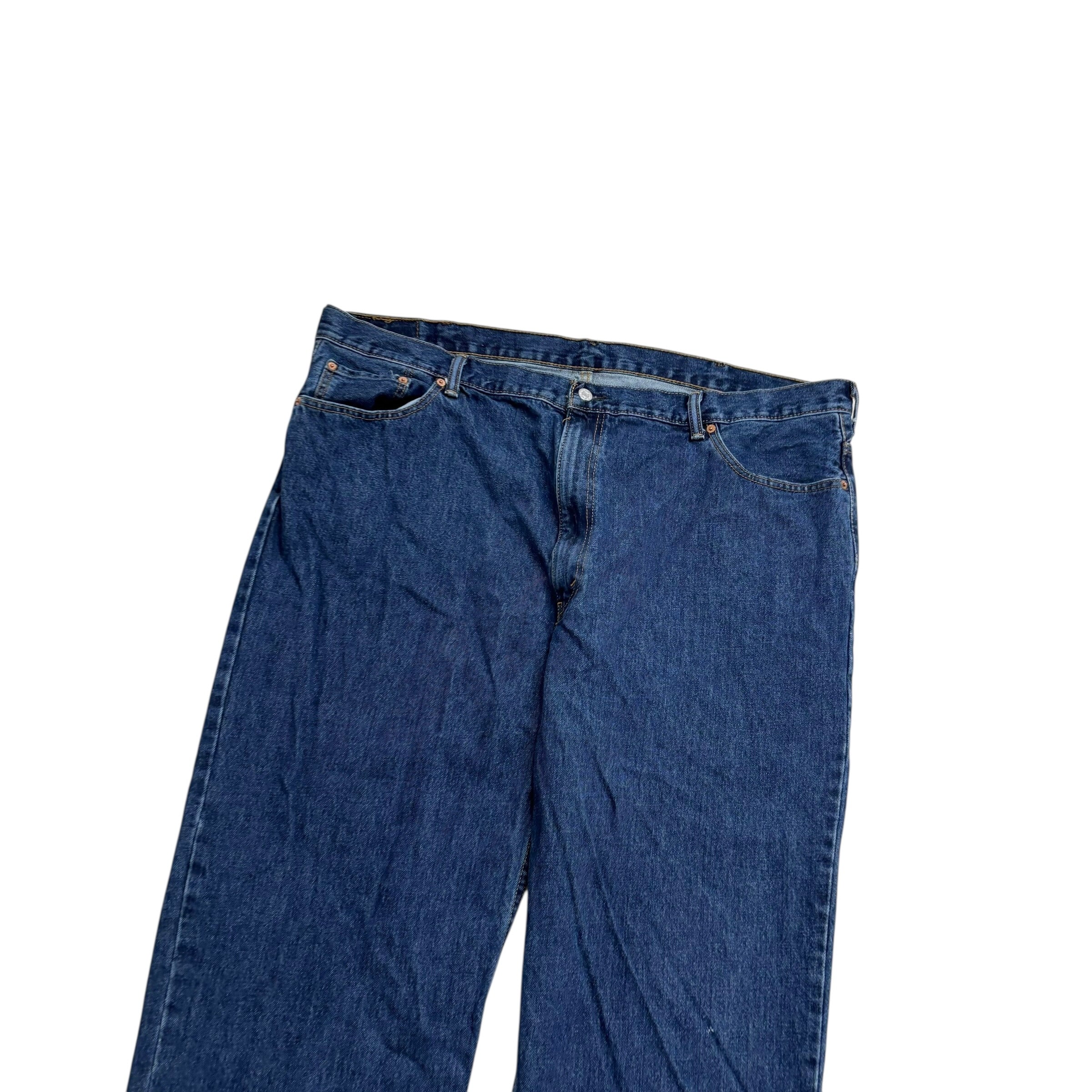 Levis 550 Jeans W48 L30 Mens Mid Blue Baggy Relaxed Straight Fit Denim