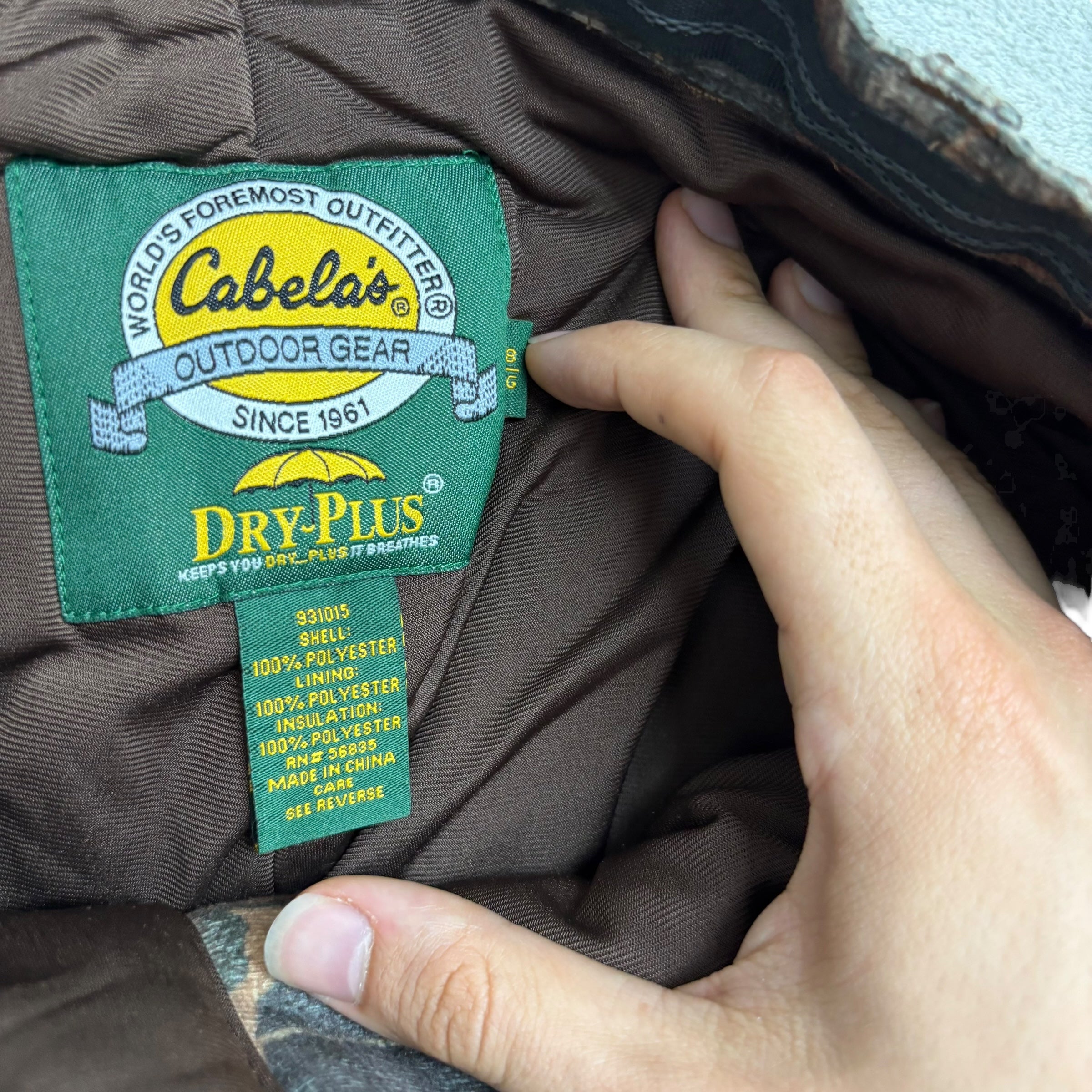 Realtree Trousers W36 L32 Mens Cargo Camo Relaxed Fit Fleece Lined Pants (E)