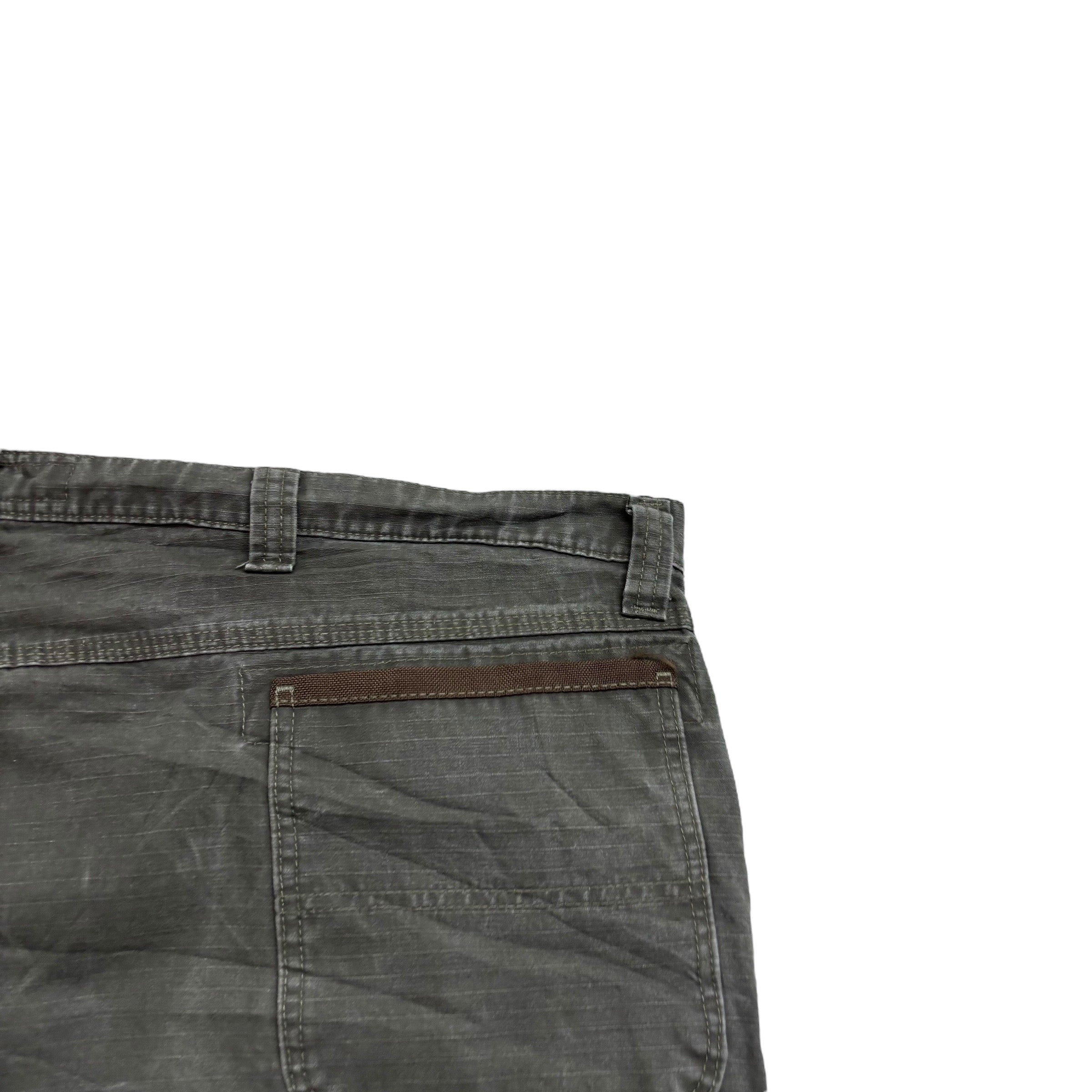 Wrangler Carpenter Pants W48 L30 Mens Green Relaxed Straight Fit Trousers