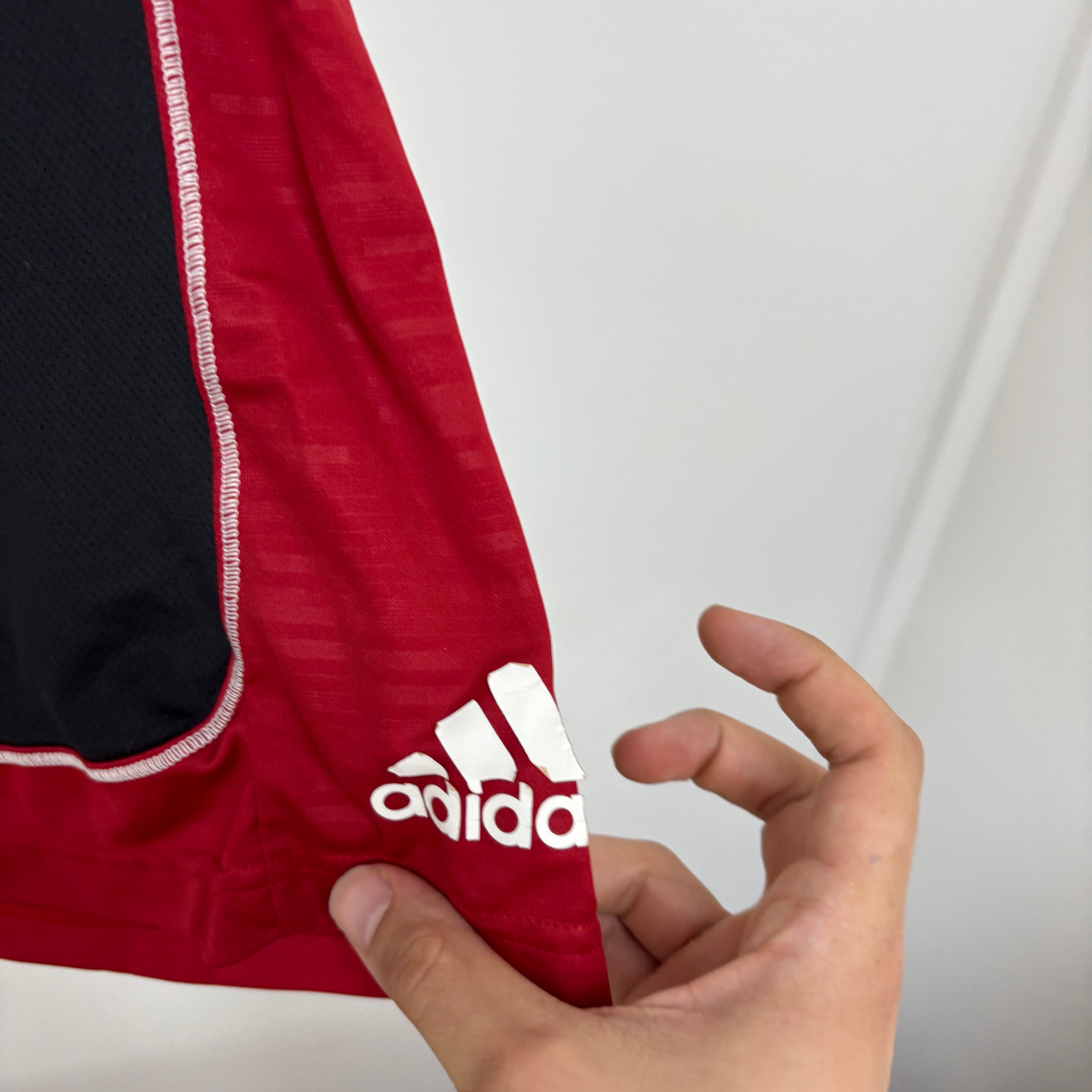 Adidas Shorts Mens Large Black Sports Running Gym Vintage Athletic Pockets (E)