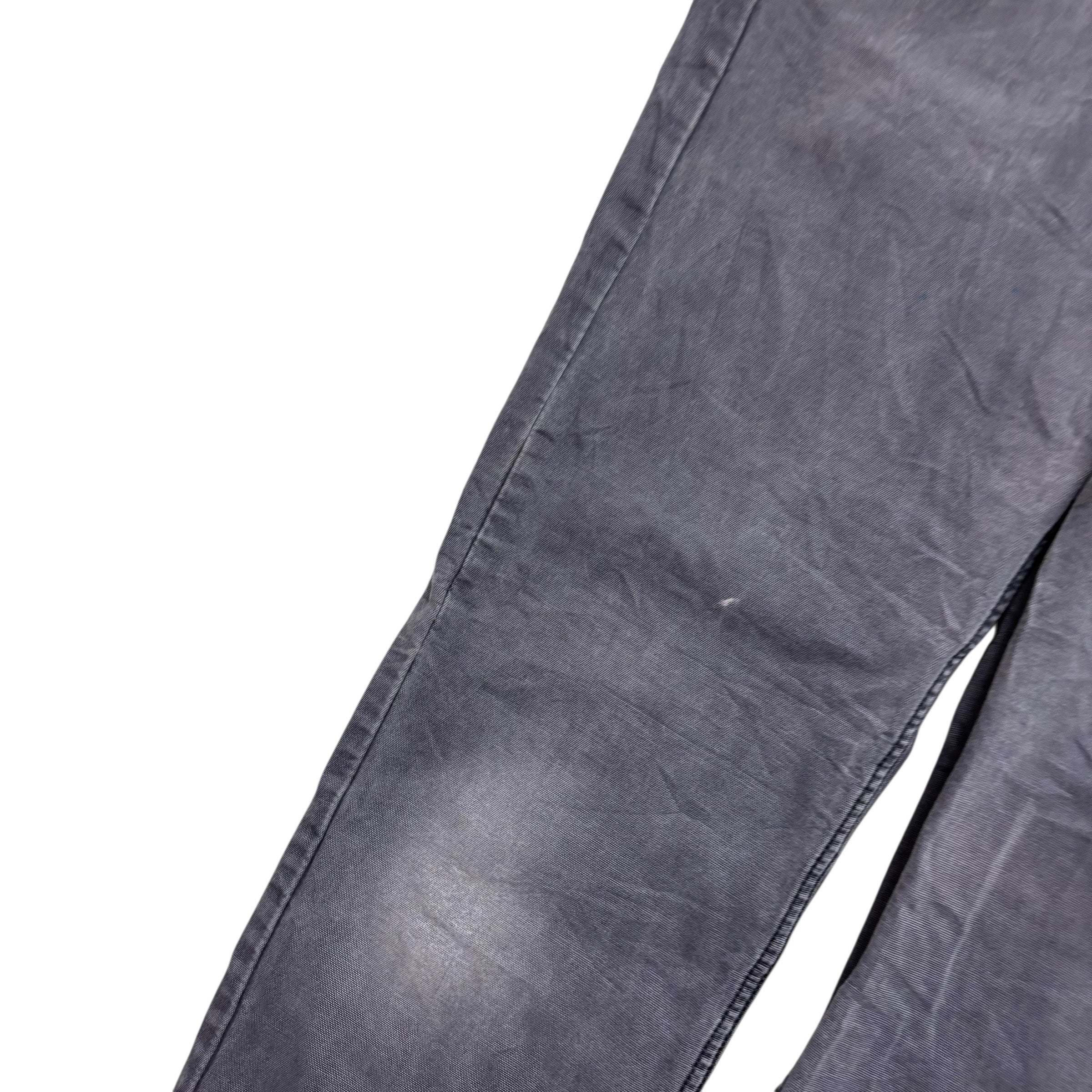 Levis 514 Trousers W32 L34 Mens Purple Regular Straight Fit Cotton Pants (F)