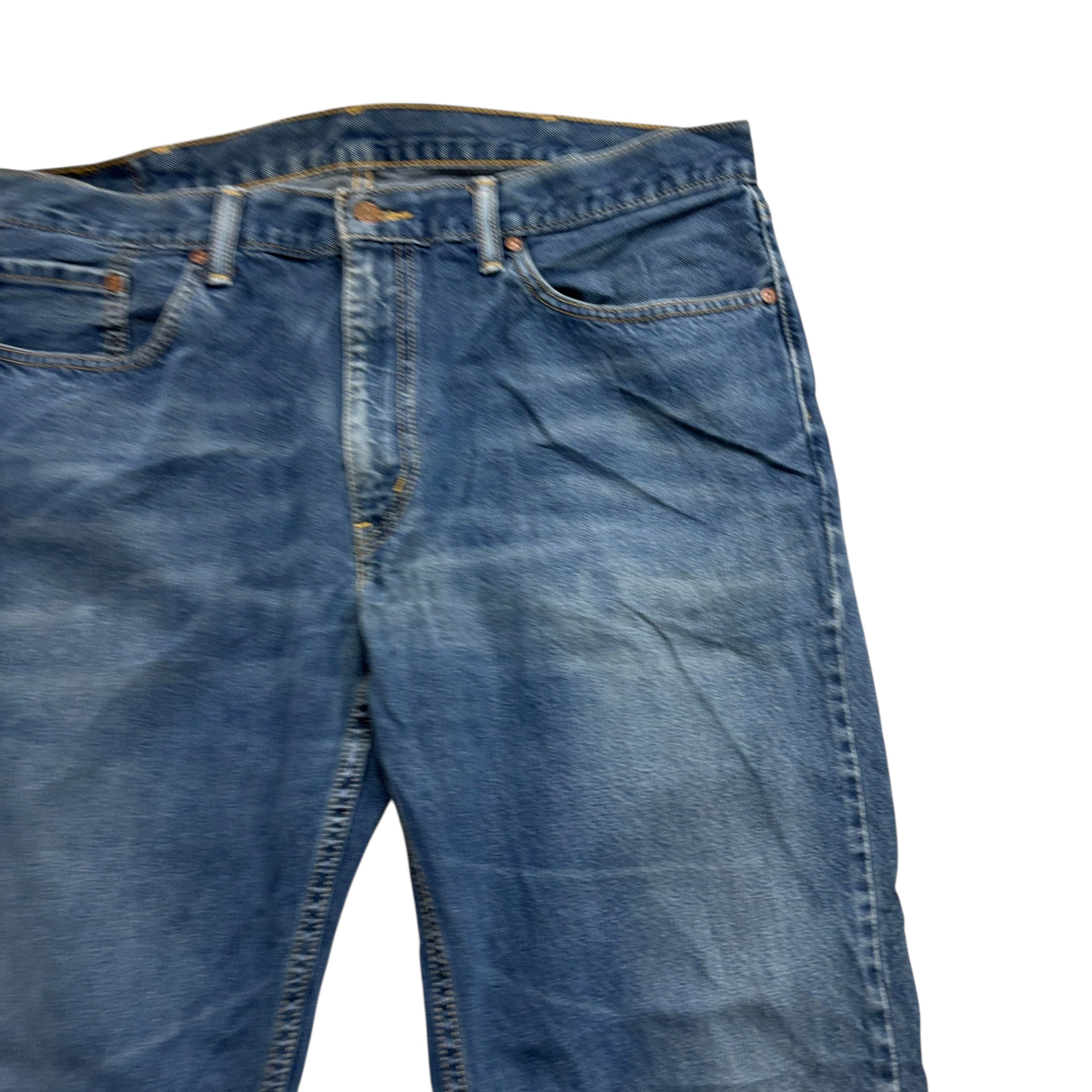 Levis 559 Jeans W38 L30 Mens Mid Blue Baggy Relaxed Straight Fit Denim