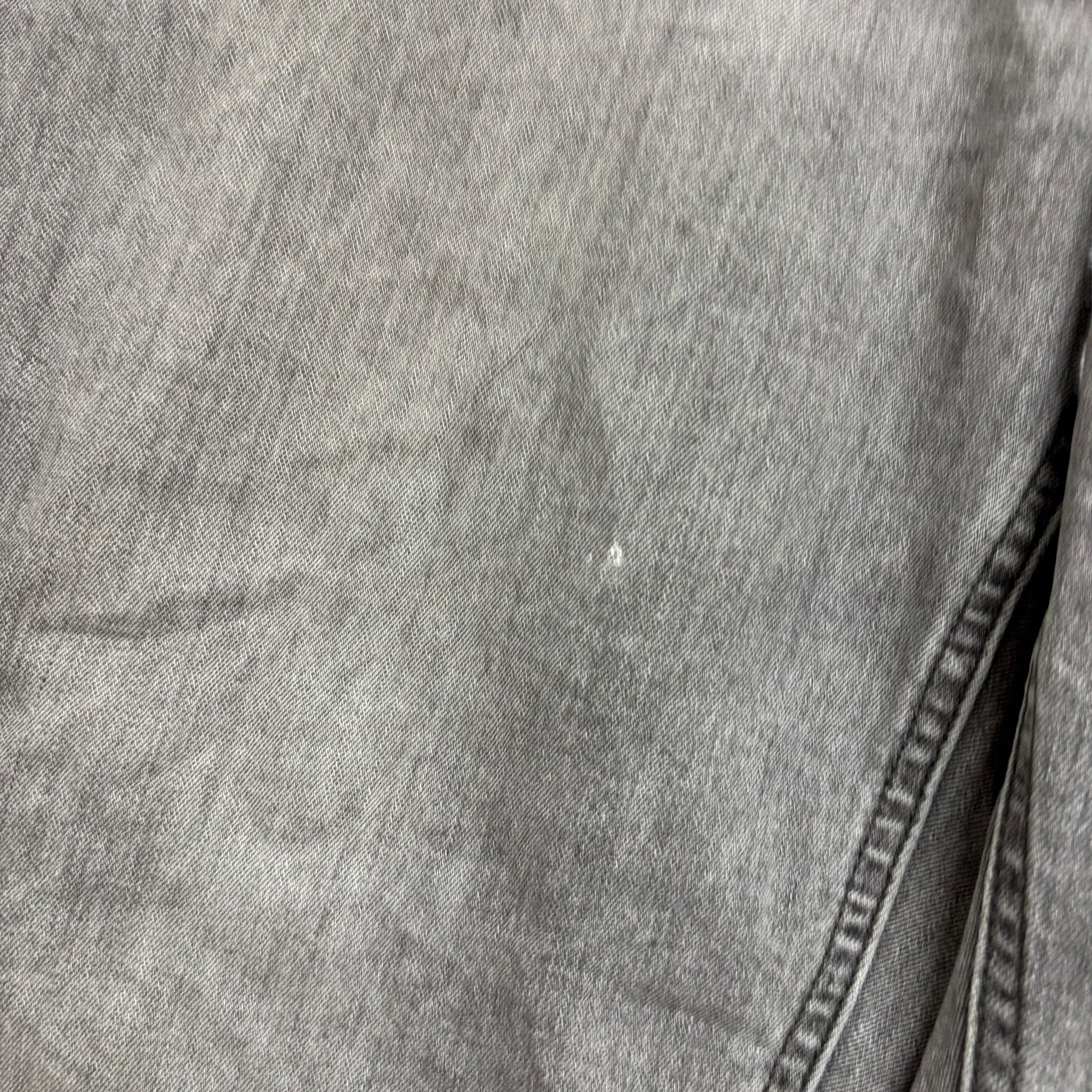 Levis 541 Jeans W44 L32 Mens Grey Athletic Tapered Fit Stretch Denim