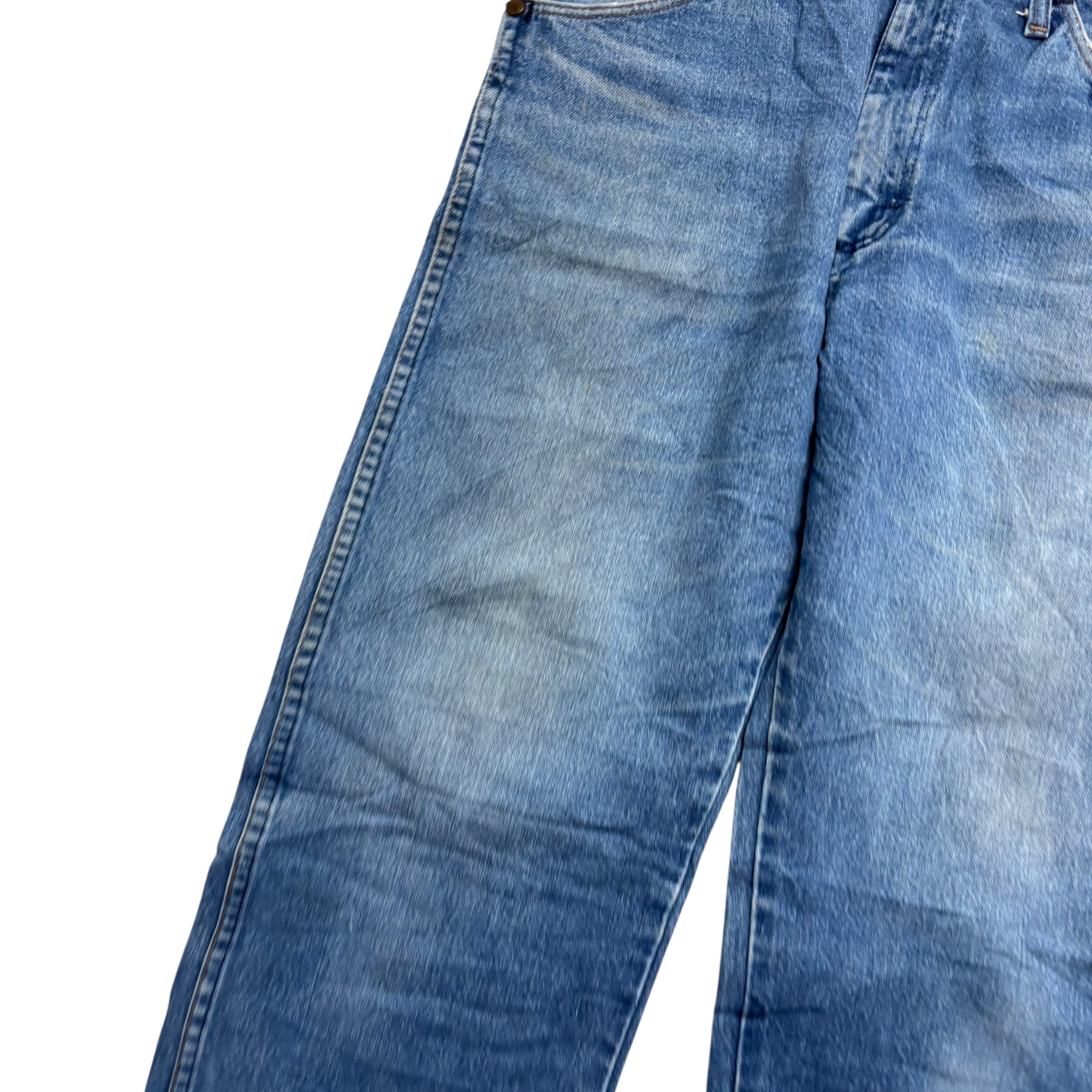 Wrangler Jeans Cowboy Cut W34 L34 Mens Mid Blue 13MWZ USA Made Vintage
