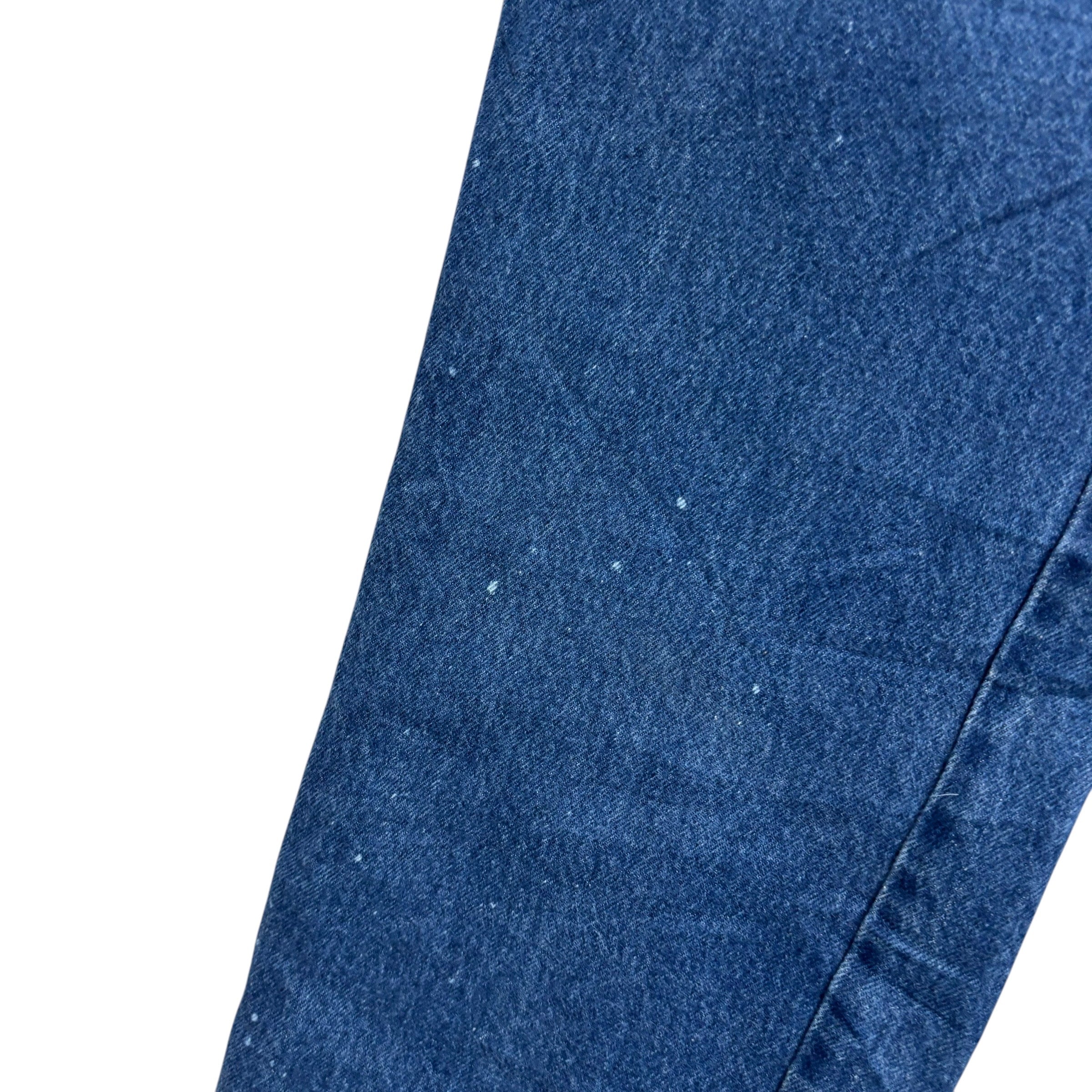 Dickies Jeans W42 L30 Mens Mid Blue Regular Straight Fit Denim