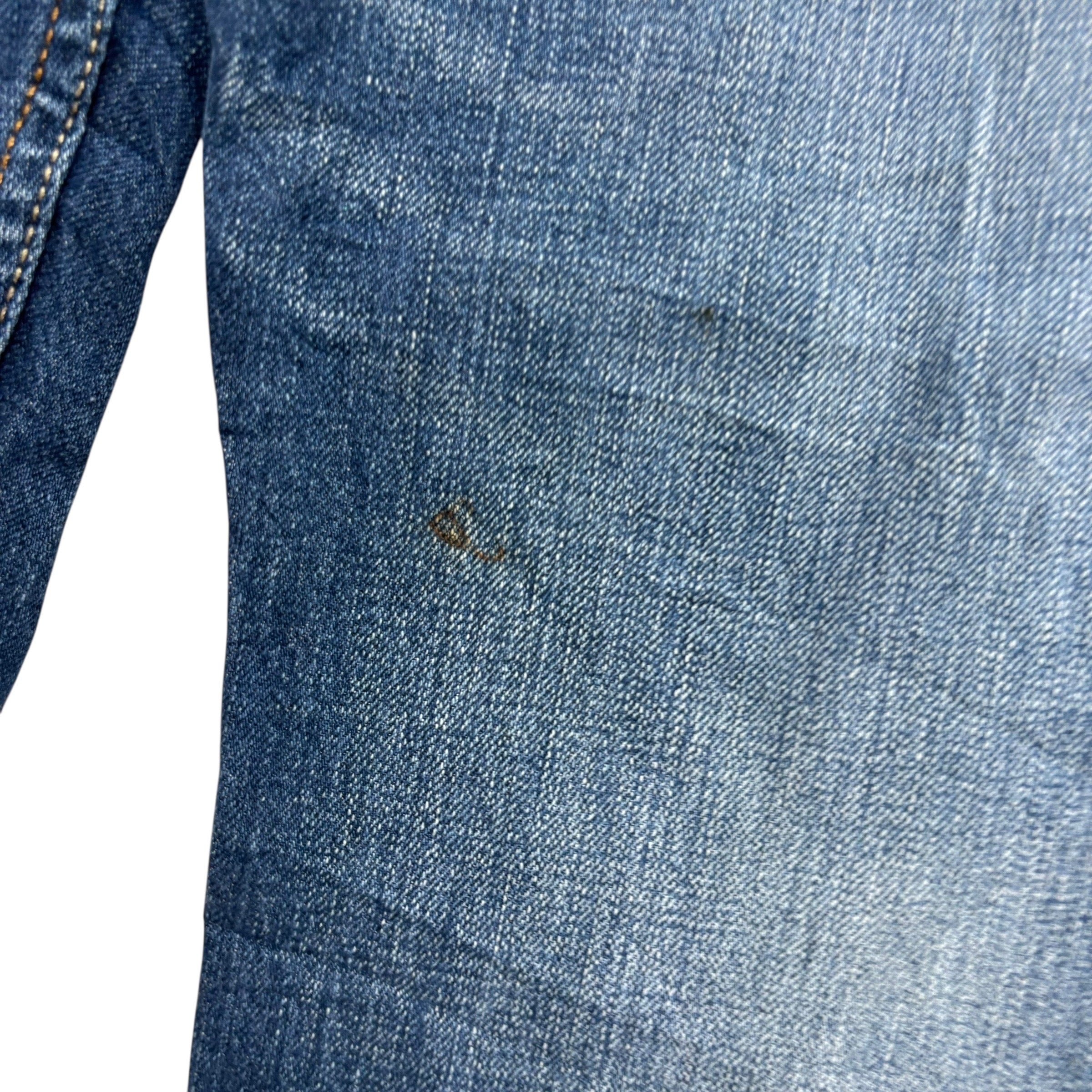 Levis 514 Jeans W36 L30 Mens Mid Blue Regular Straight Fit Vintage Denim