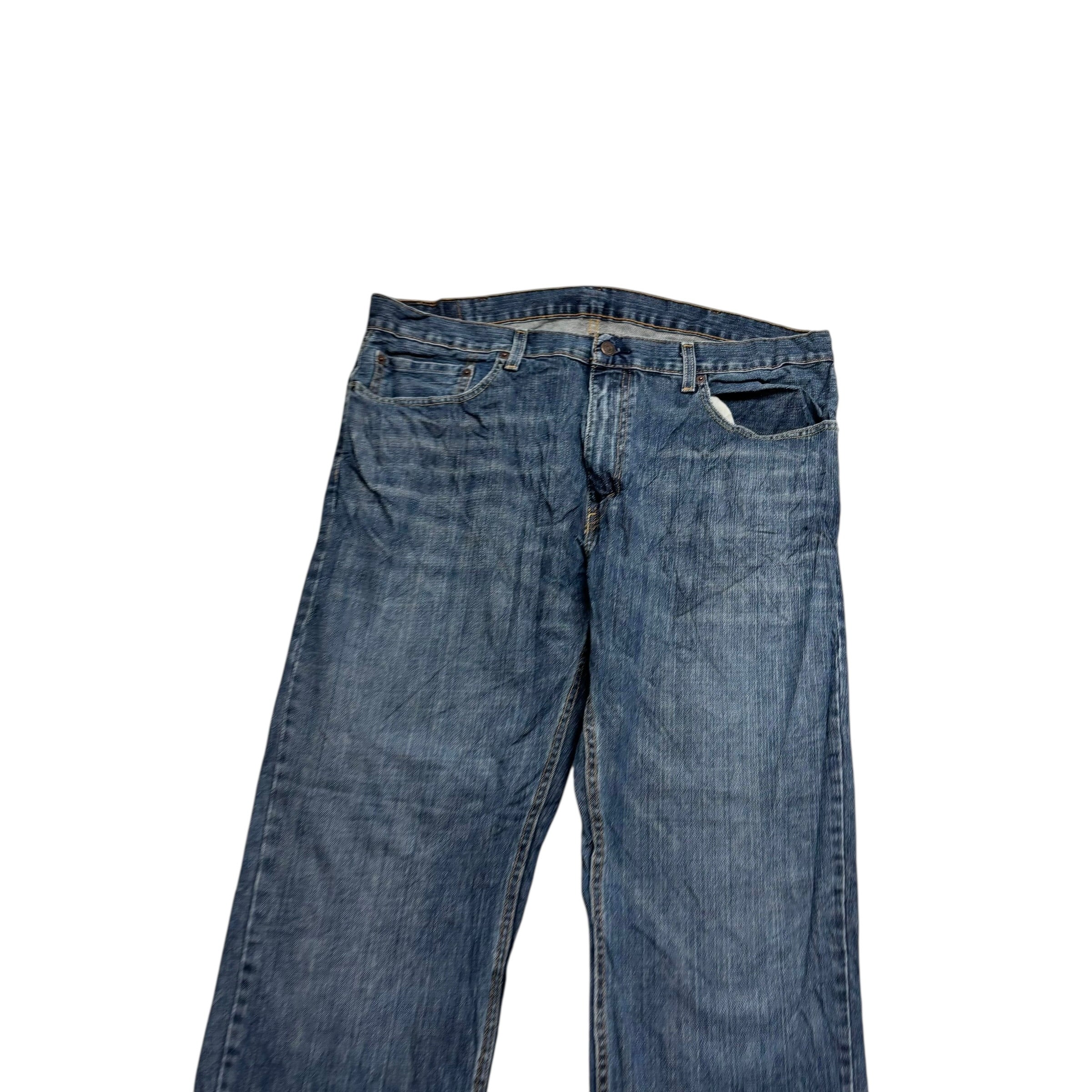 Levis 559 Jeans W38 L30 Mens Dark Blue Baggy Relaxed Straight Fit Denim