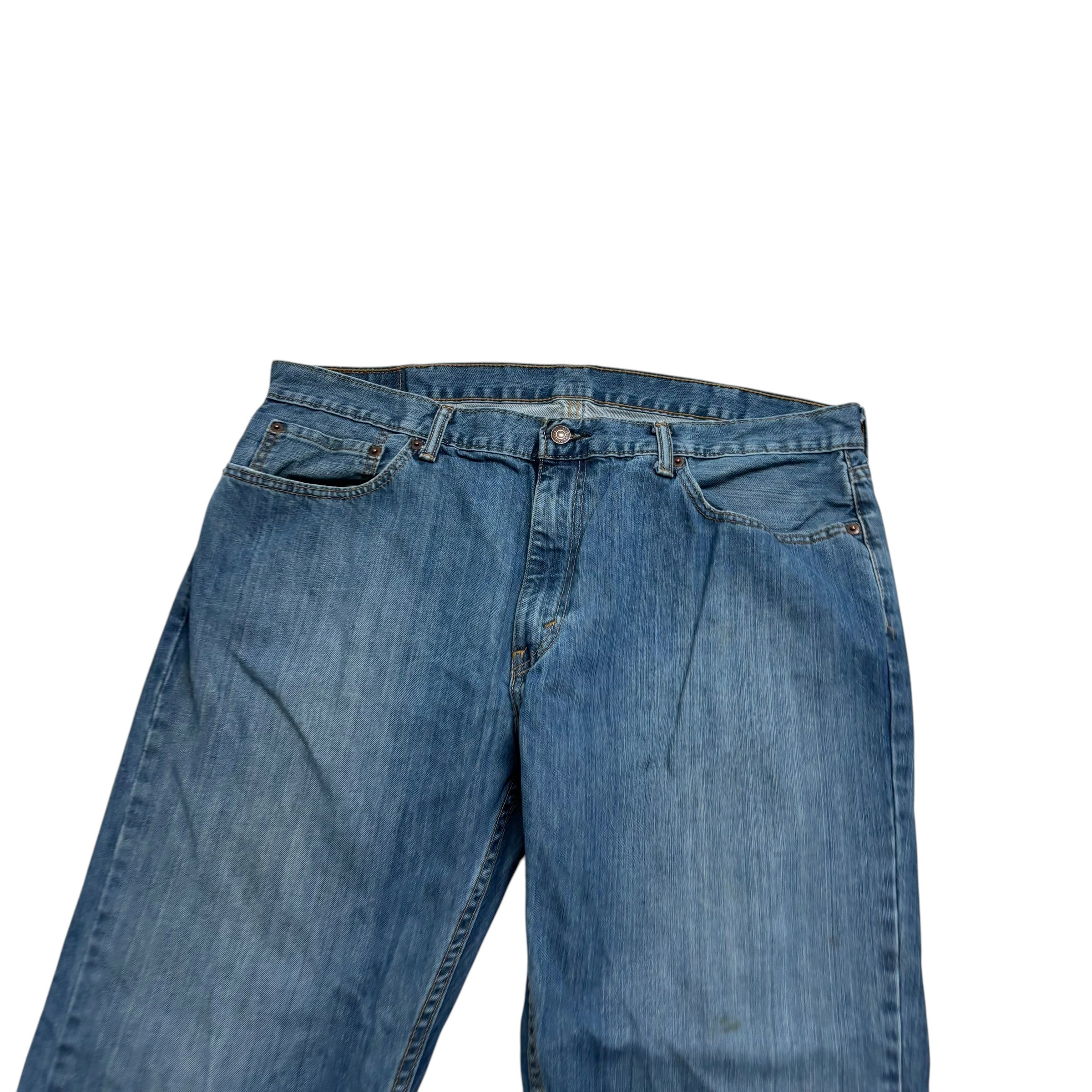Levis 559 Jeans W38 L30 Mens Blue Baggy Relaxed Straight Fit Denim (F)