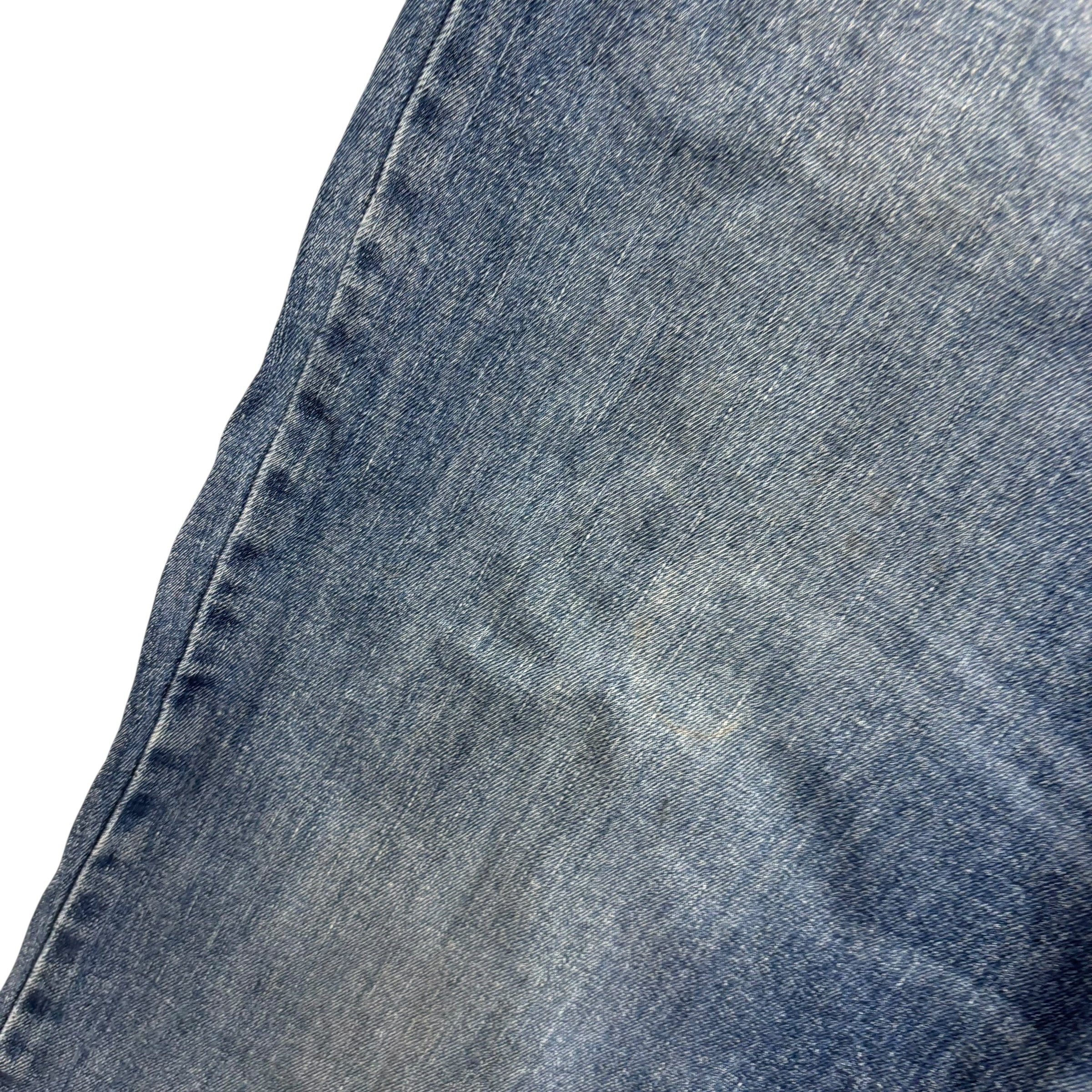 Levis 559 Jeans W40 L32 Mens Mid Blue Relaxed Straight Fit Stretch Denim