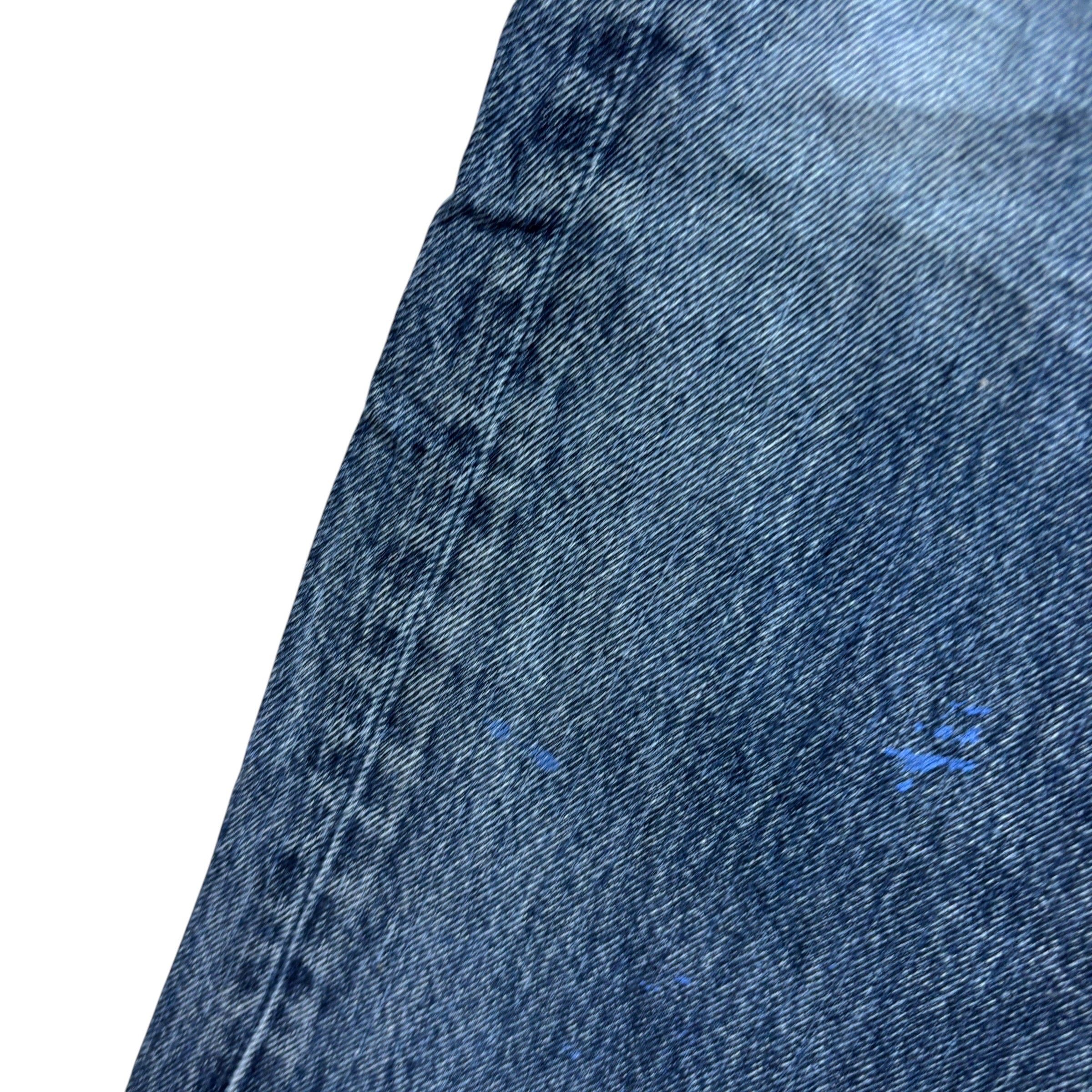 Levis 505 Jeans W31 L29 Mens Mid Blue Regular Straight Fit Denim (F)