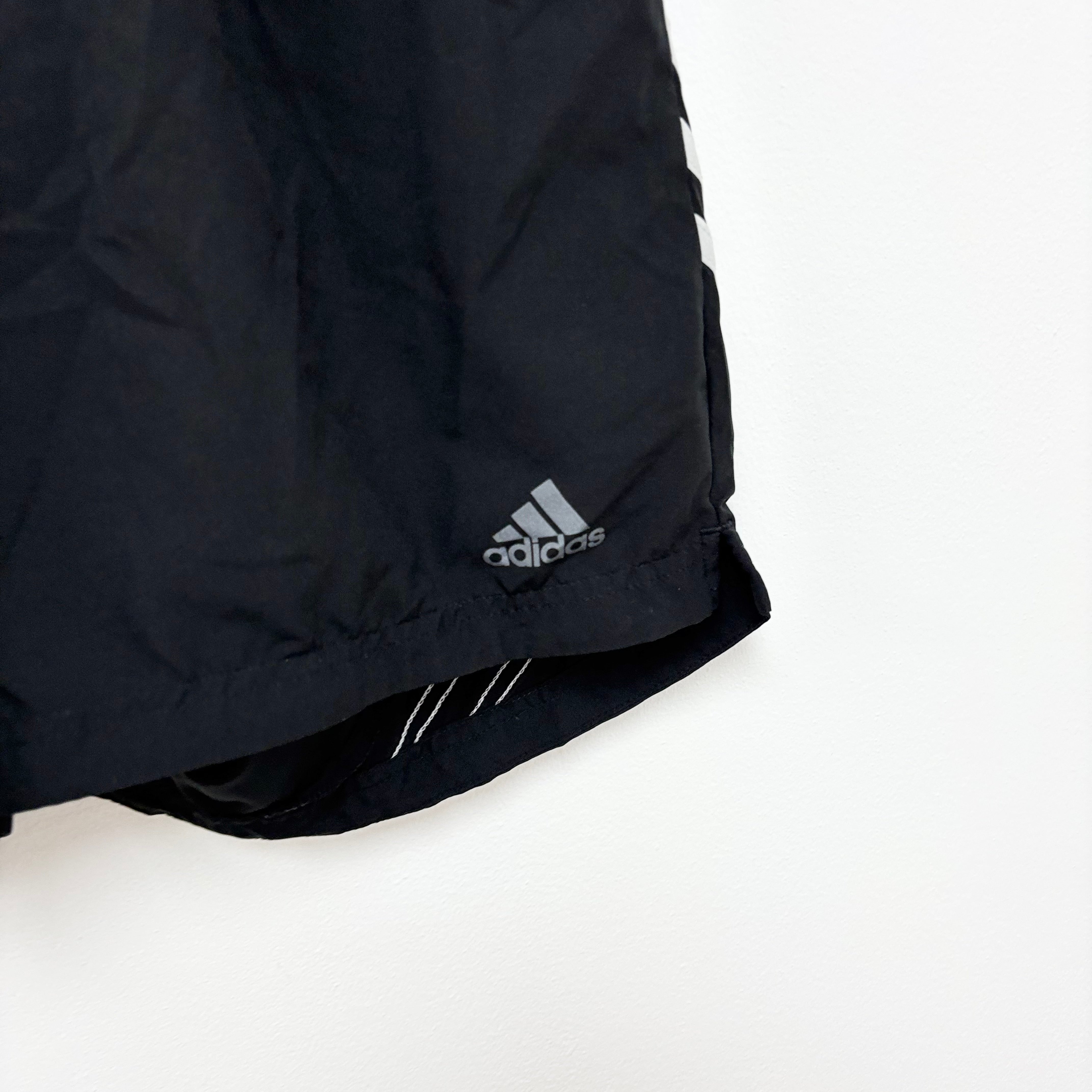 Adidas Shorts Mens Medium Black Sports Running Gym Athletic Aeroready (E)