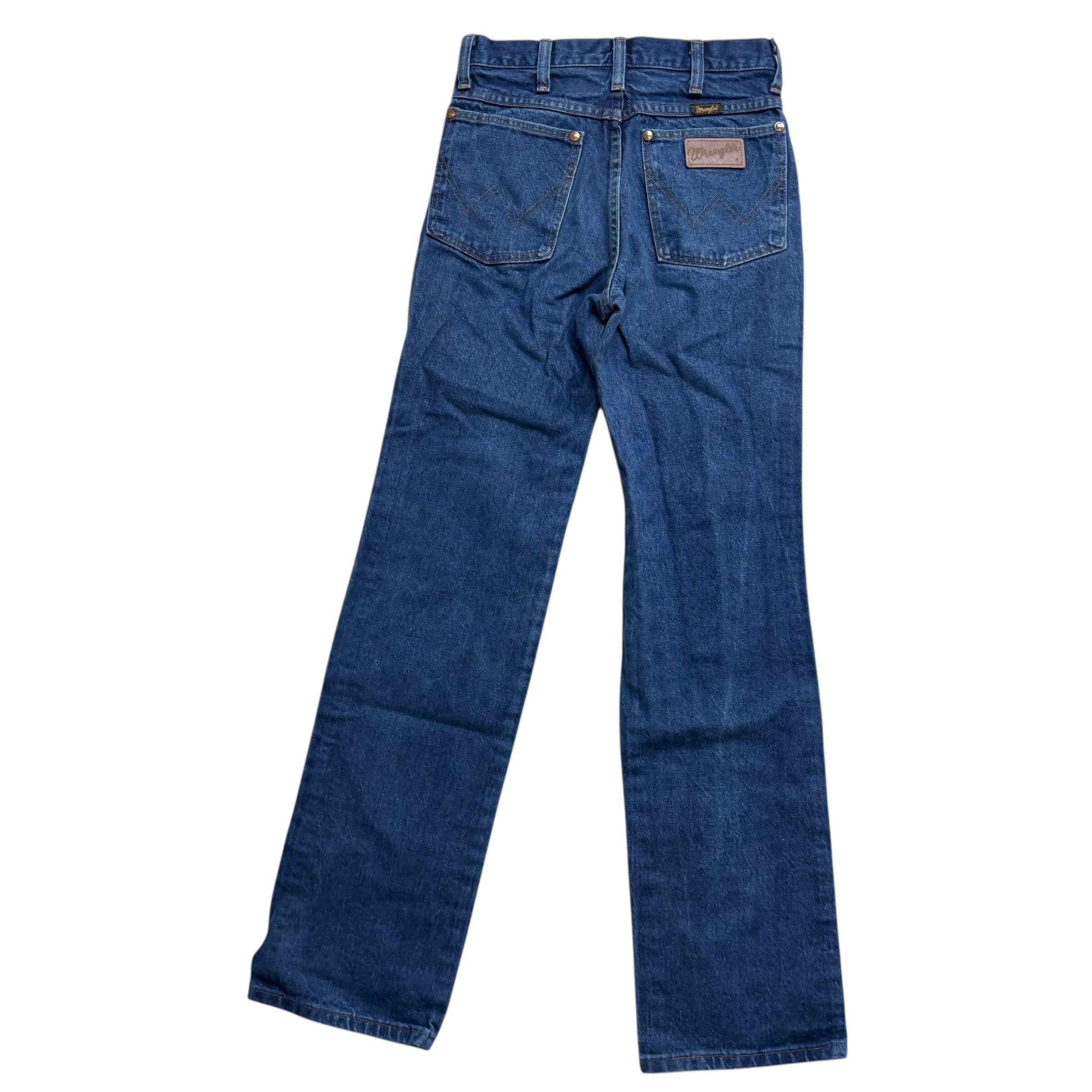 Wrangler Jeans Cowboy Cut W26 L31 Mens Mid Blue 936 Slim Fit USA Made (E)