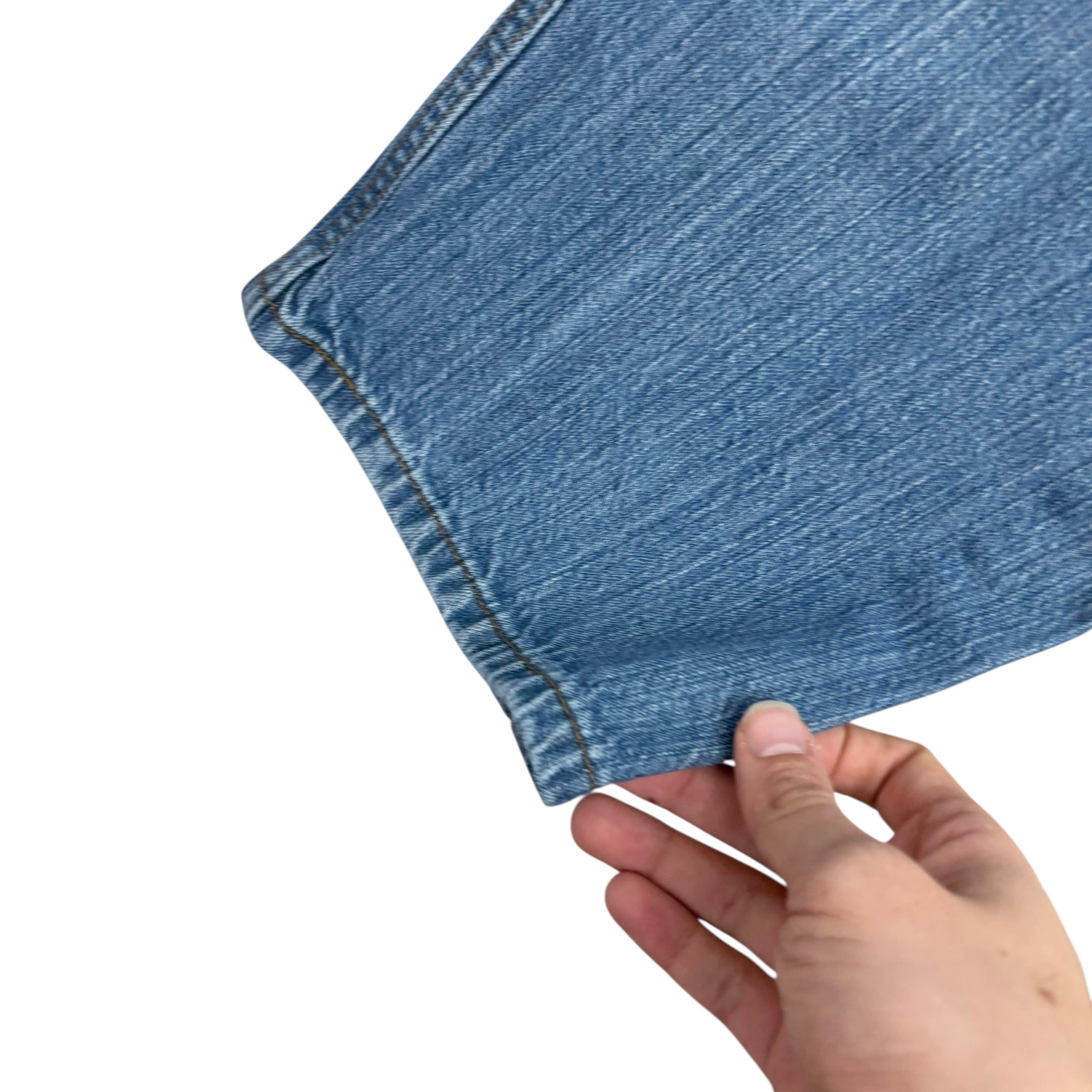 Levis 569 Jeans W36 L30 Mens Mid Blue Baggy Relaxed Straight Vintage Denim (F)