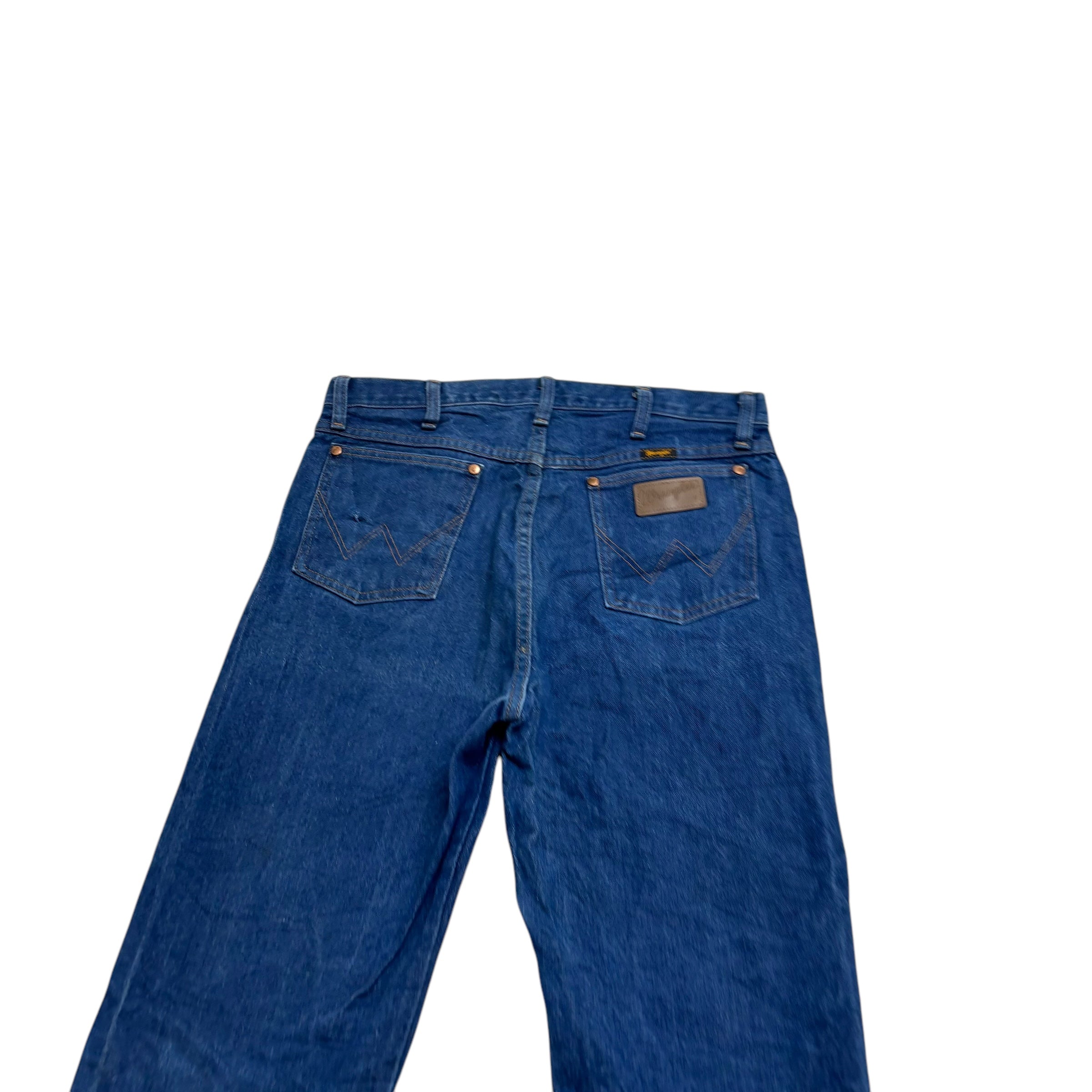 Wrangler Jeans Cowboy Cut W33 L36 Mens Mid Blue 13MWZ Original Fit Denim (E)