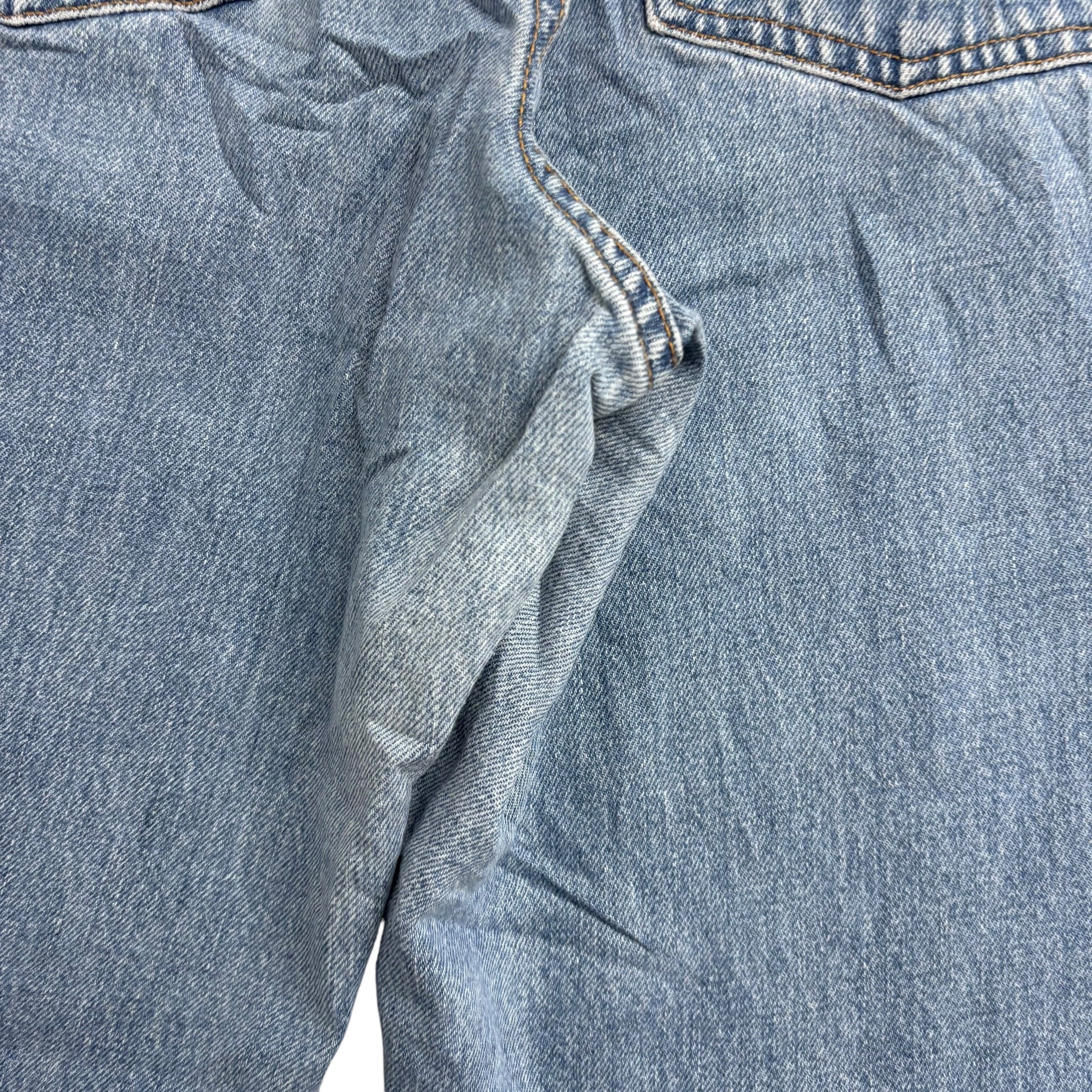 Levis 550 Jeans W34 L33 Womens Light Blue Relaxed Taper Mom Vintage Denim