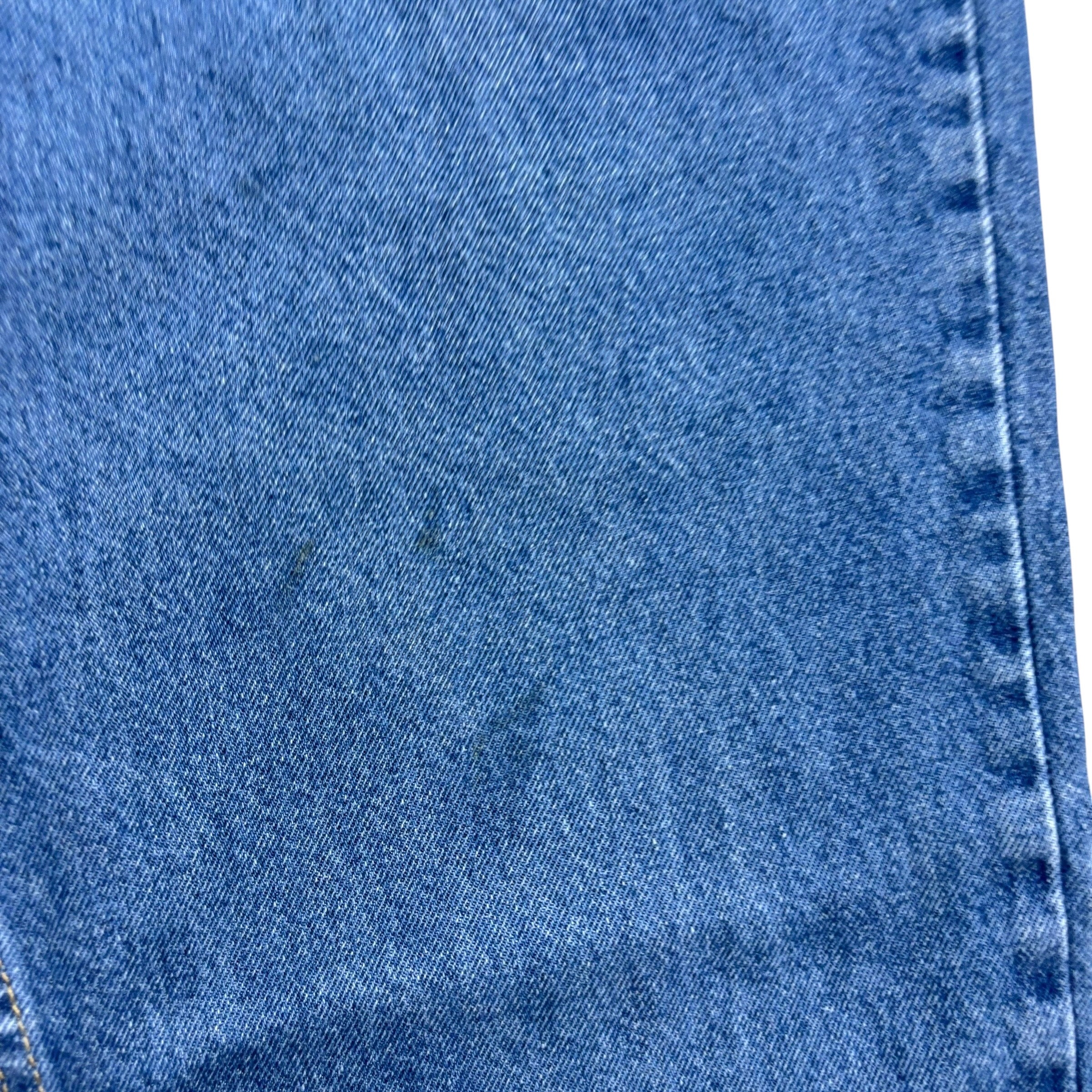Lee Jeans W42 L30 Mens Regular Straight Fit Mid Blue Vintage Denim