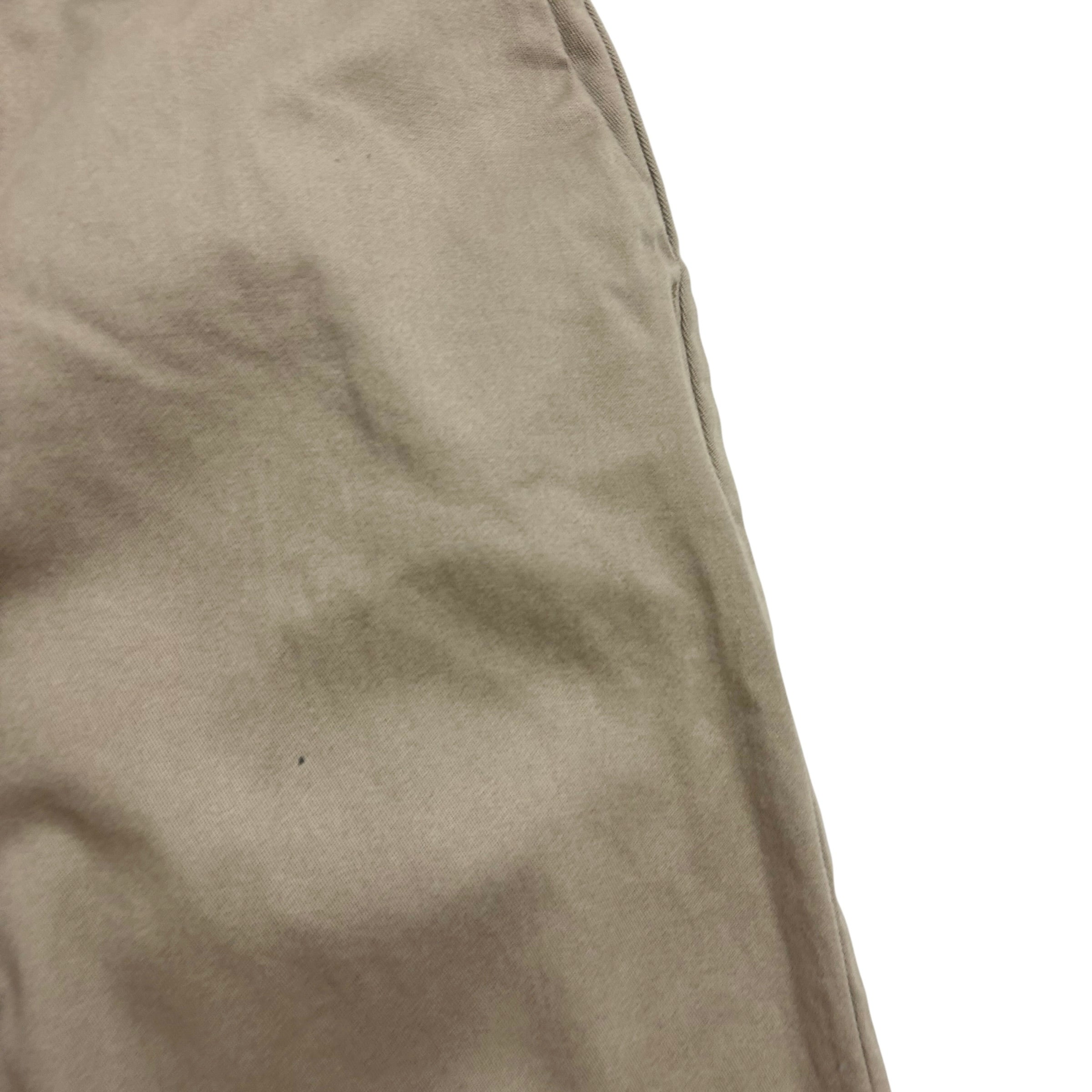 Wrangler Trousers W38 L29 Mens Beige Relaxed Straight Fit Stretch Pants