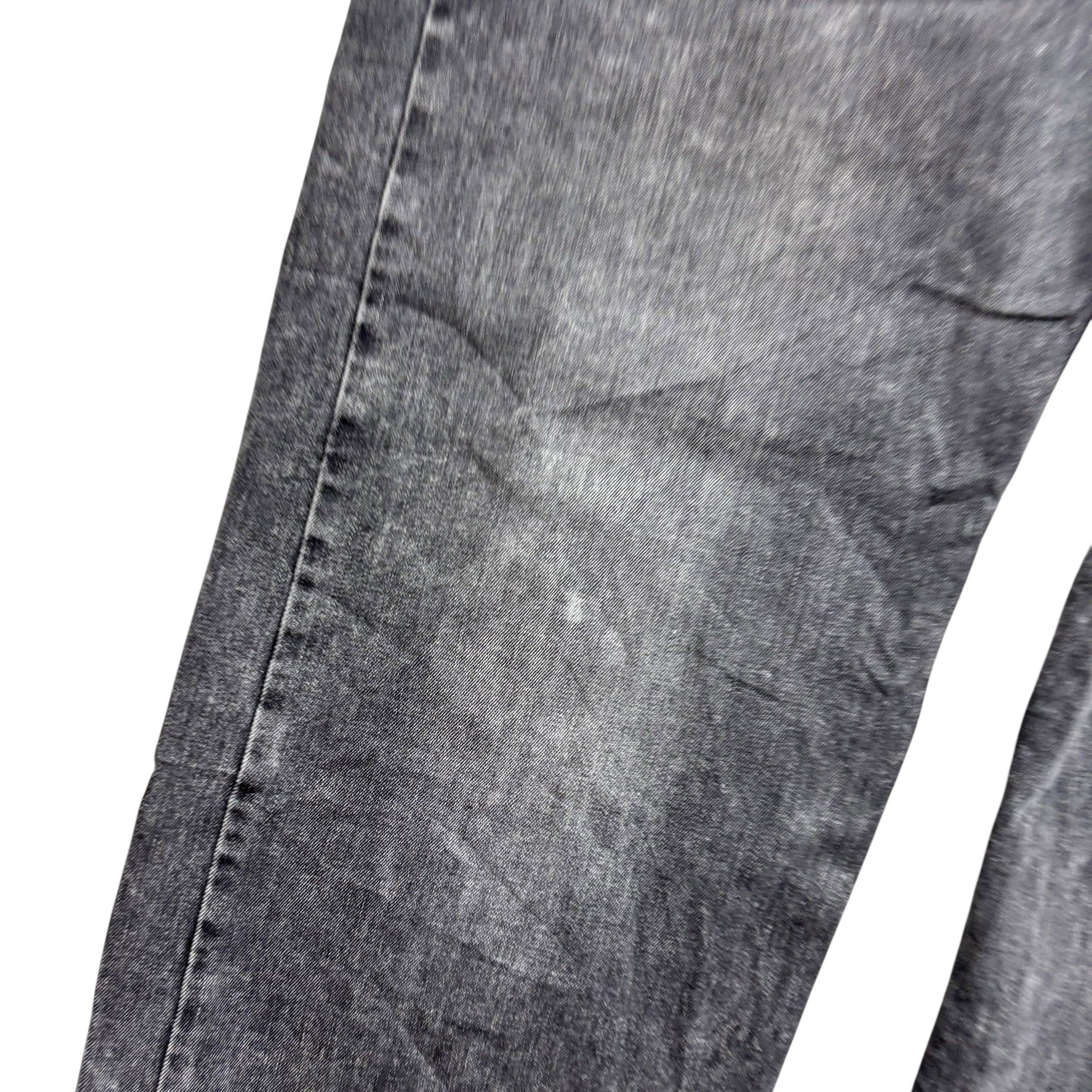 Levis 569 Jeans W36 L32 Mens Grey Baggy Relaxed Straight Fit Stretch Denim