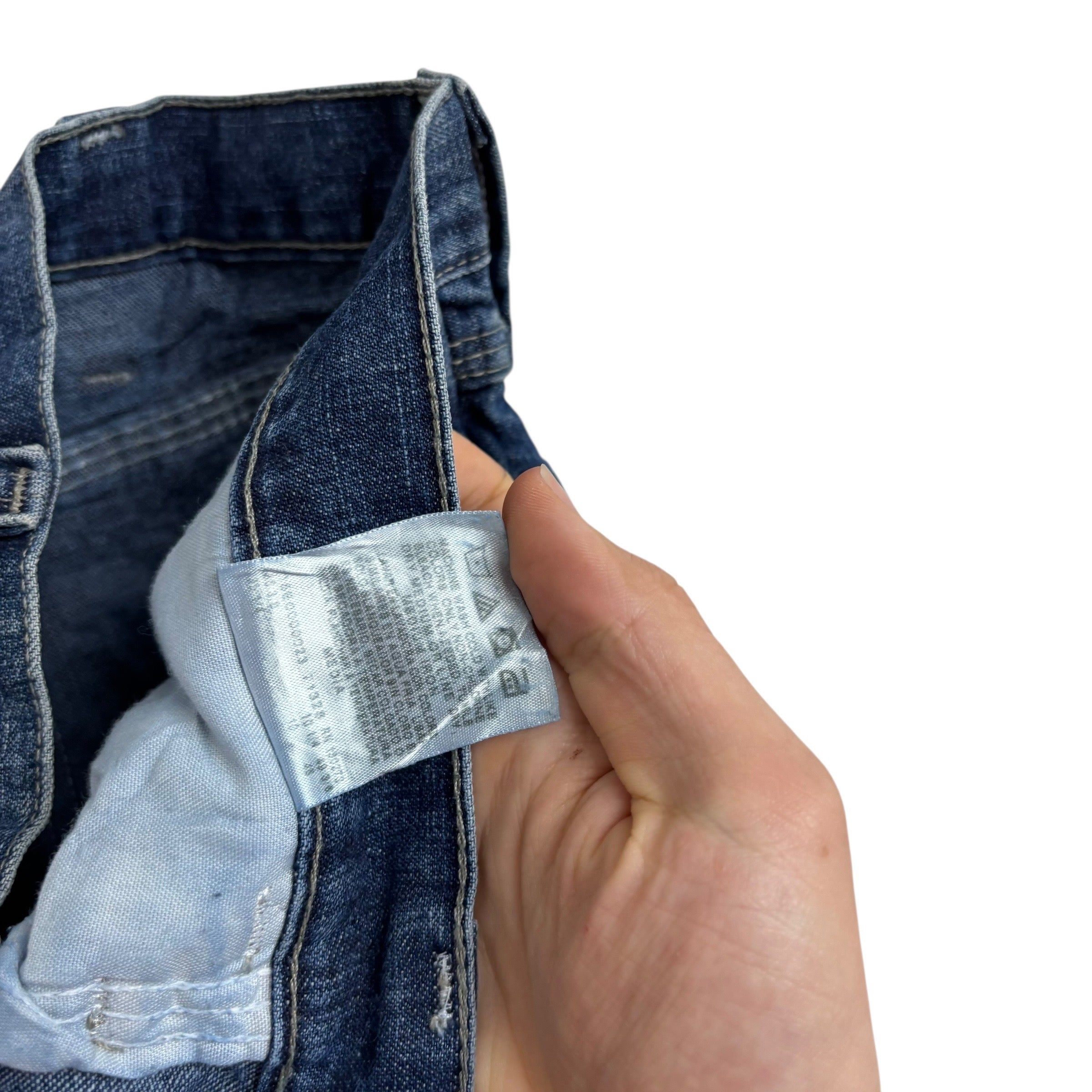 Wrangler Baggy Jorts W34 Mens Mid Blue Carpenter Denim Shorts Relaxed Fit