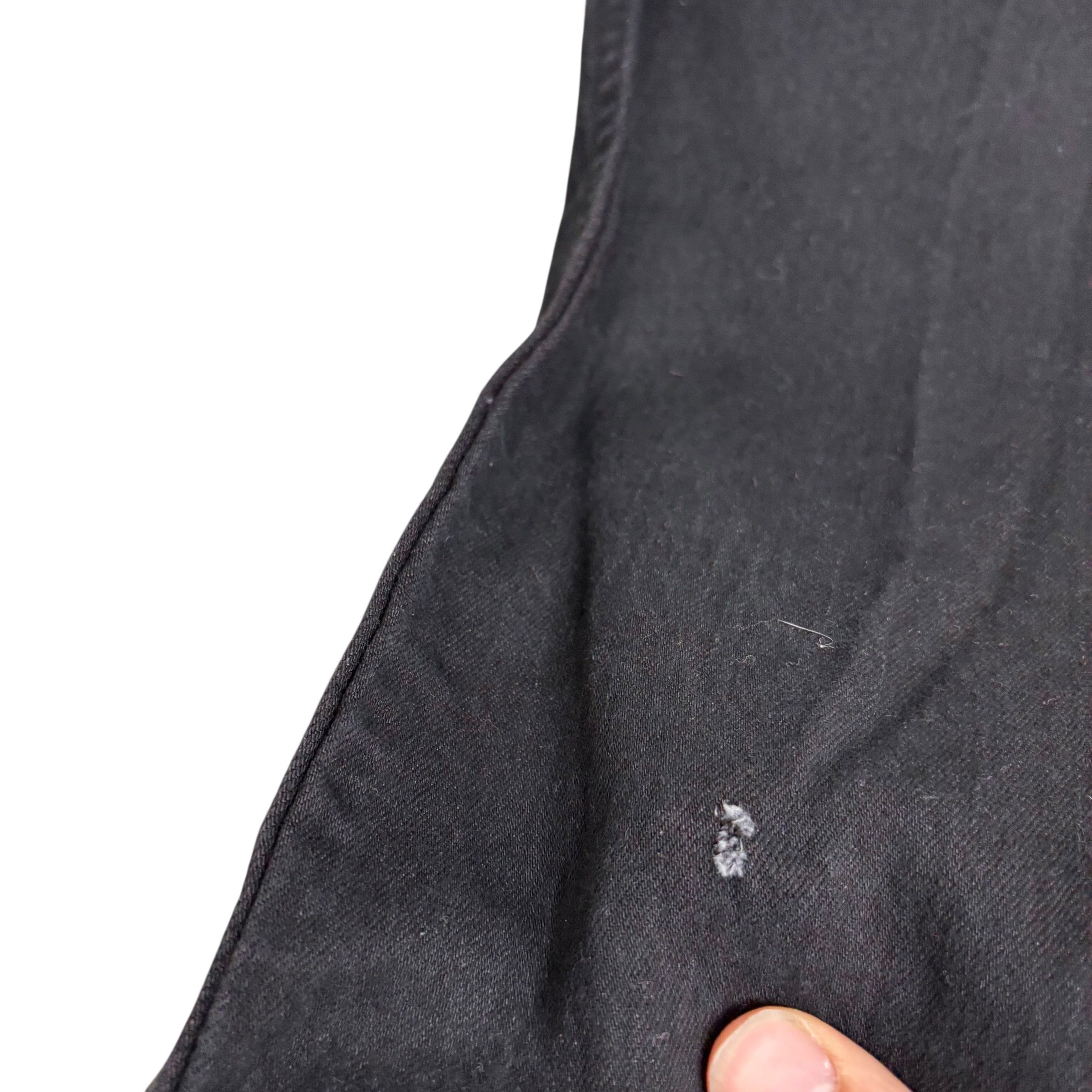 Levis Denizen Jeans W33 L32 Mens Black Slim Straight Fit Stretch Denim