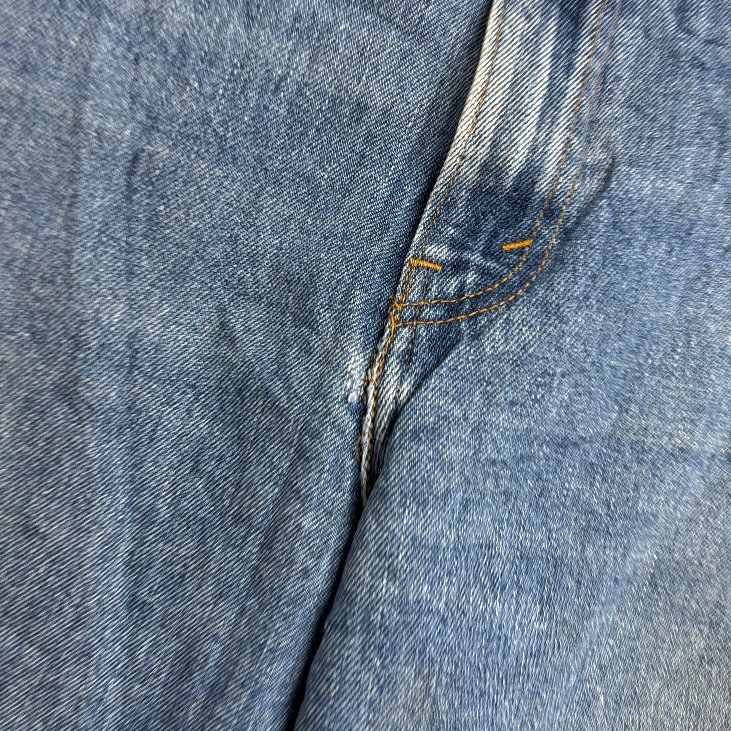 Levis 560 Jeans W42 L32 Mens Mid Blue Baggy Relaxed Comfort Vintage Denim (F)