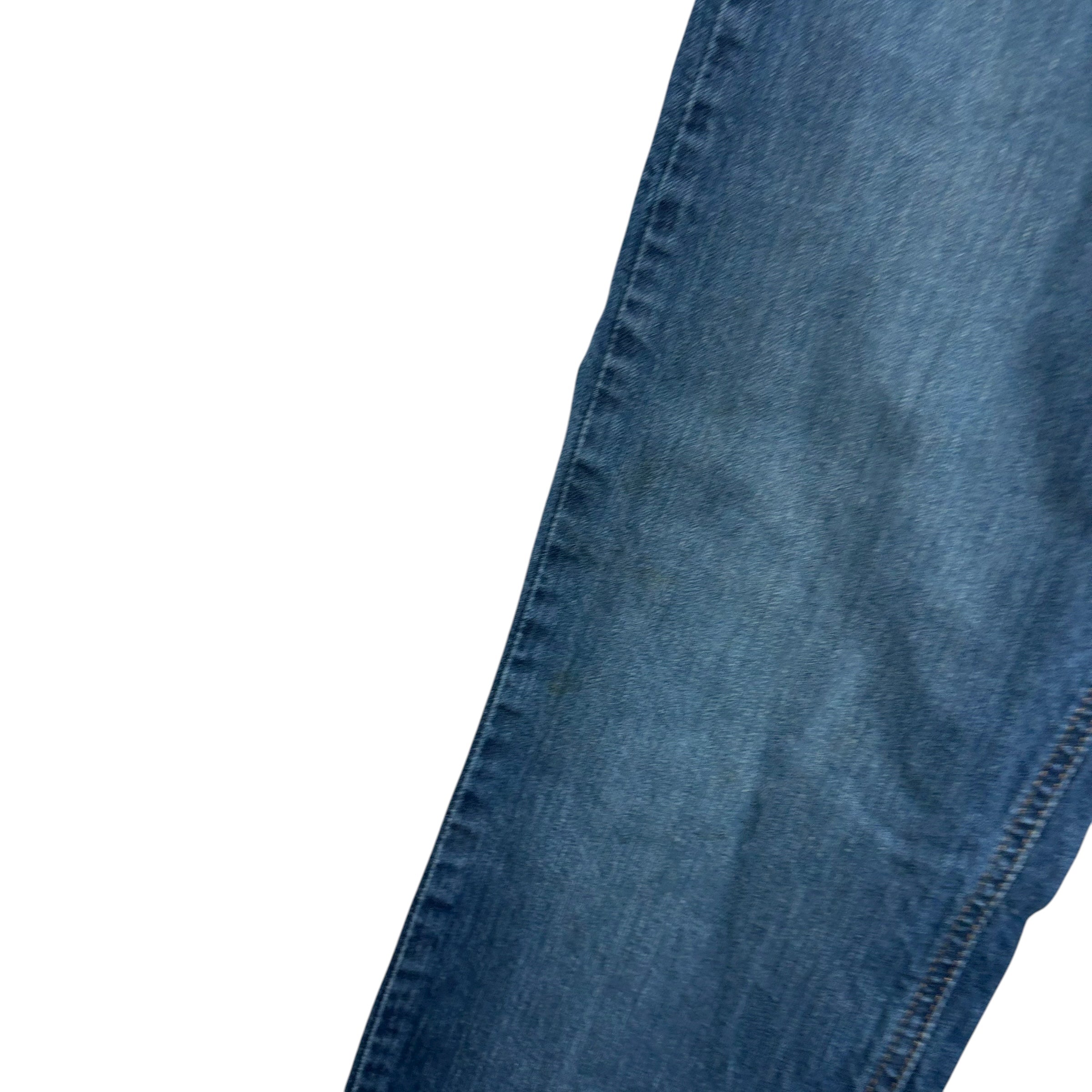 Levis 541 Jeans W32 L31 Mens Dark Blue Athletic Tapered Fit Stretch Denim (F)