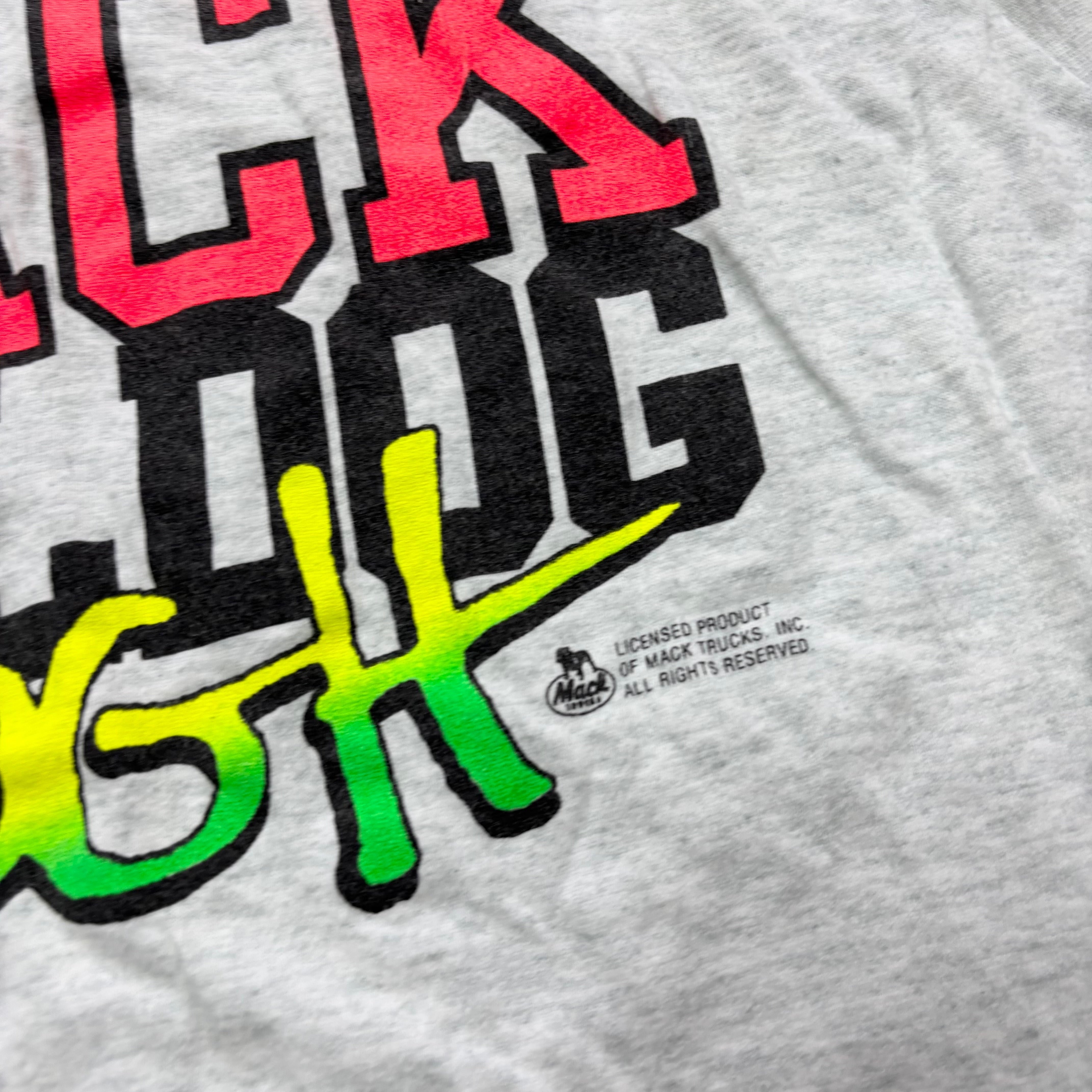 Vintage T Shirt Mens Small Grey Single Stitch Graphic Print 90s USA (E)