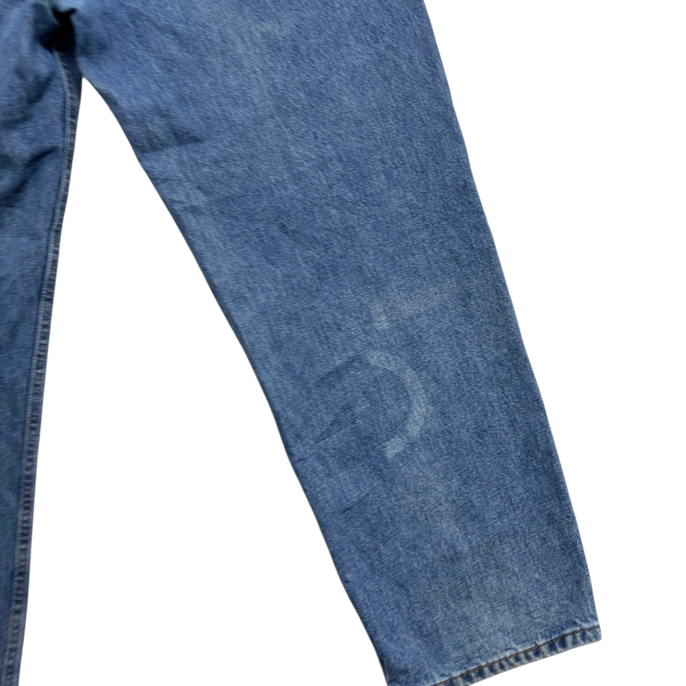 Levis 550 Jeans W46 L32 Mens Mid Blue Baggy Relaxed Straight Fit Denim (F)