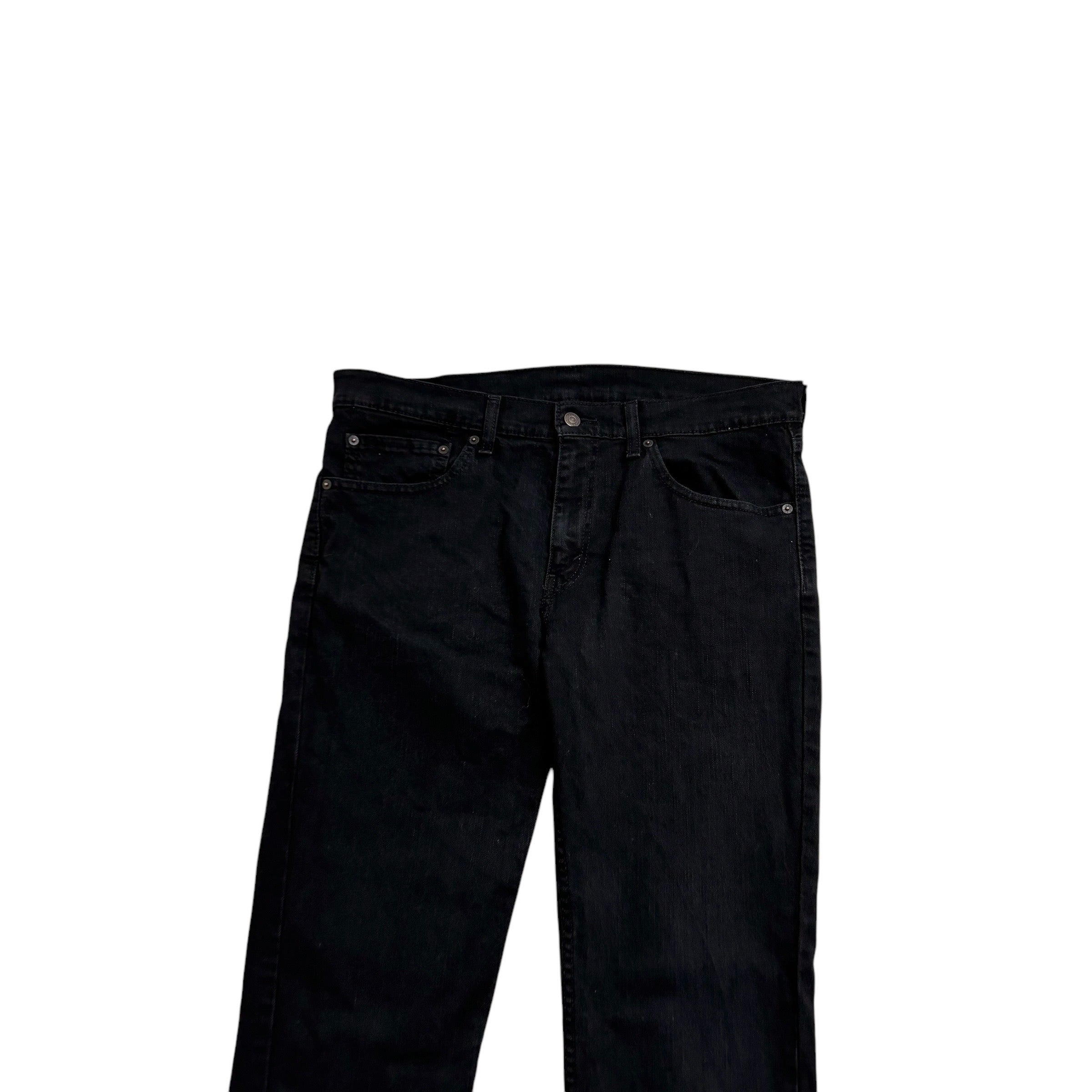 Levis 511 Jeans W36 L32 Mens Black Slim Fit Stretch Denim (E)