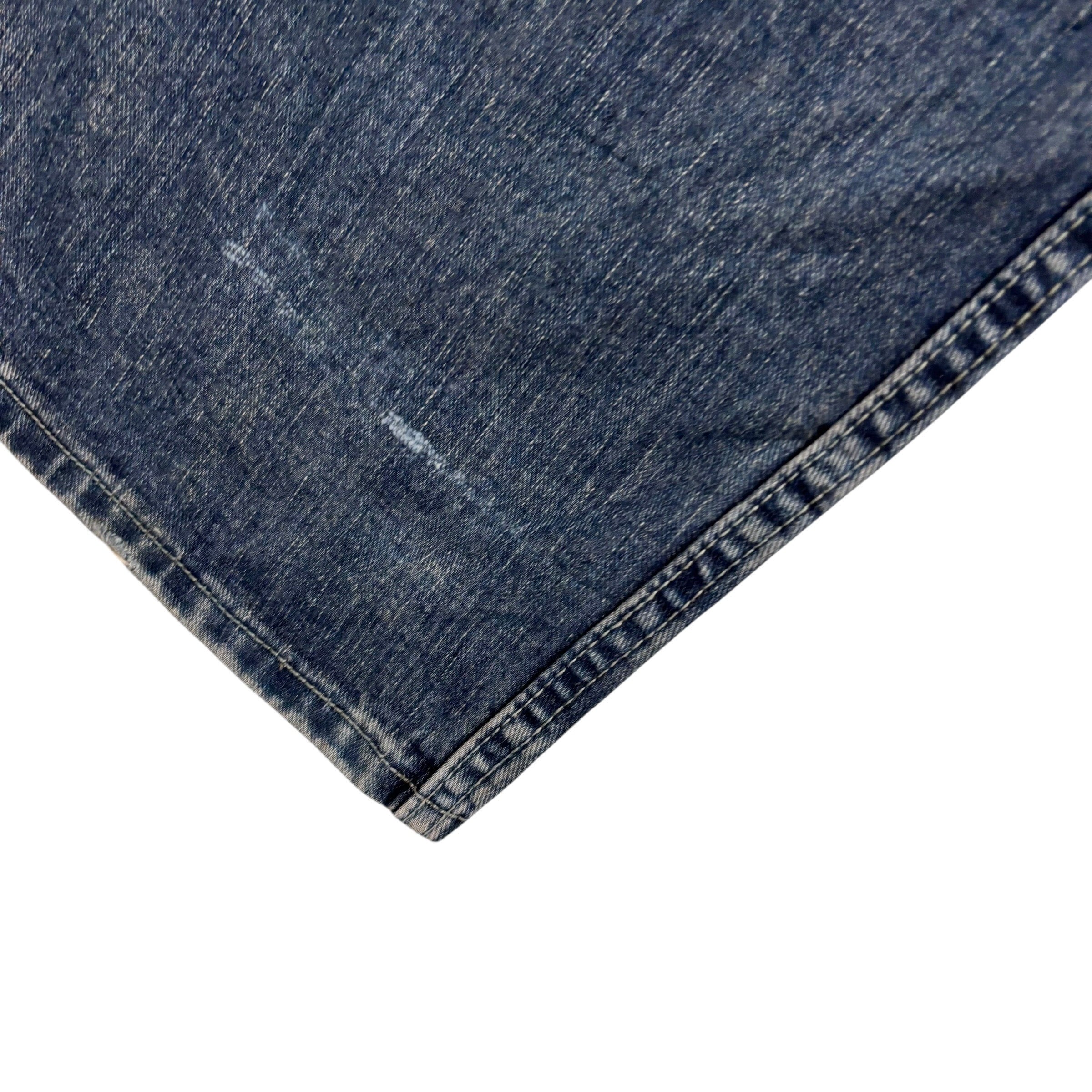 Lee Jeans W42 L30 Mens Dark Blue Baggy Relaxed Straight Fit Vintage Denim