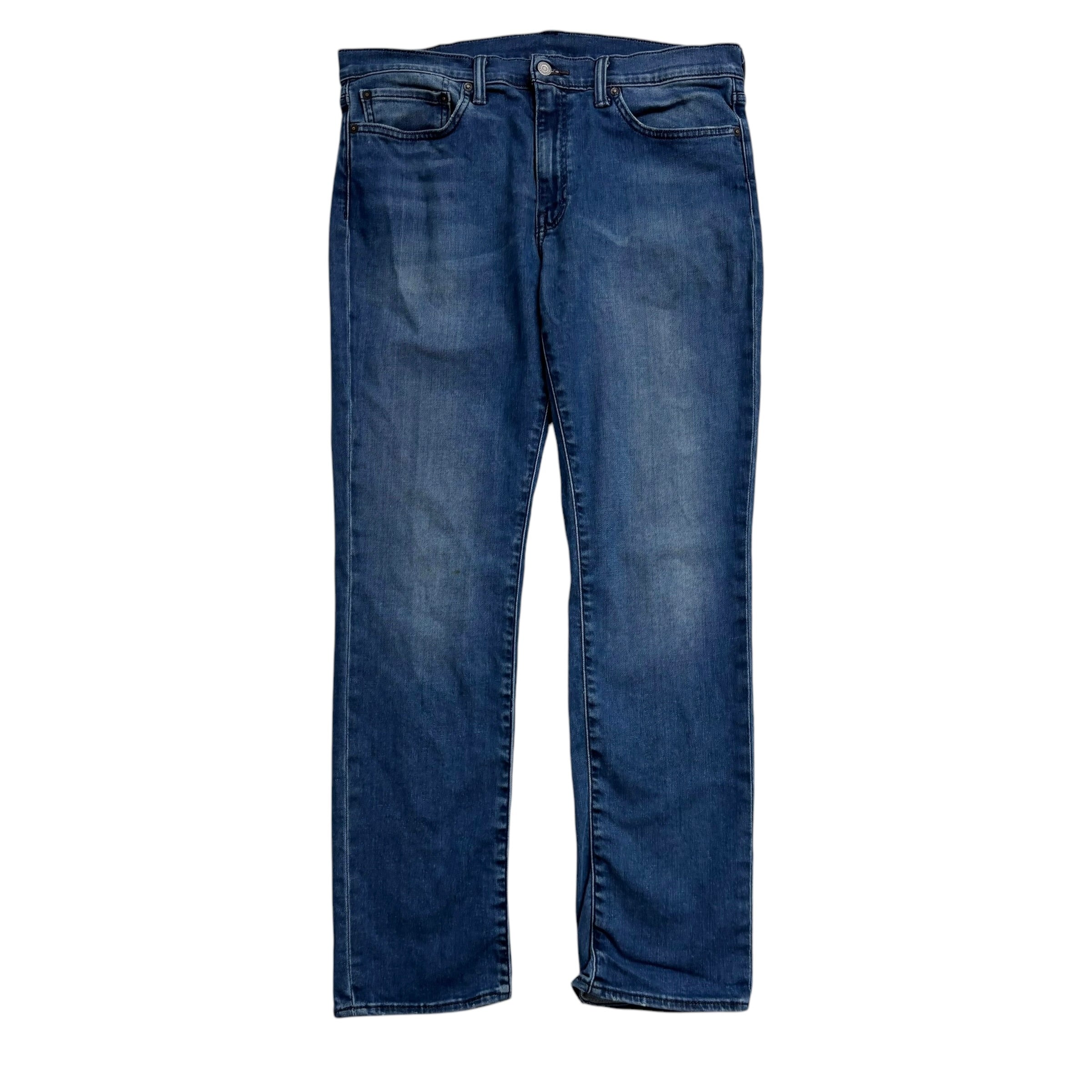 Levis 511 Jeans W36 L32 Mens Navy Blue Slim Fit Stretch Denim