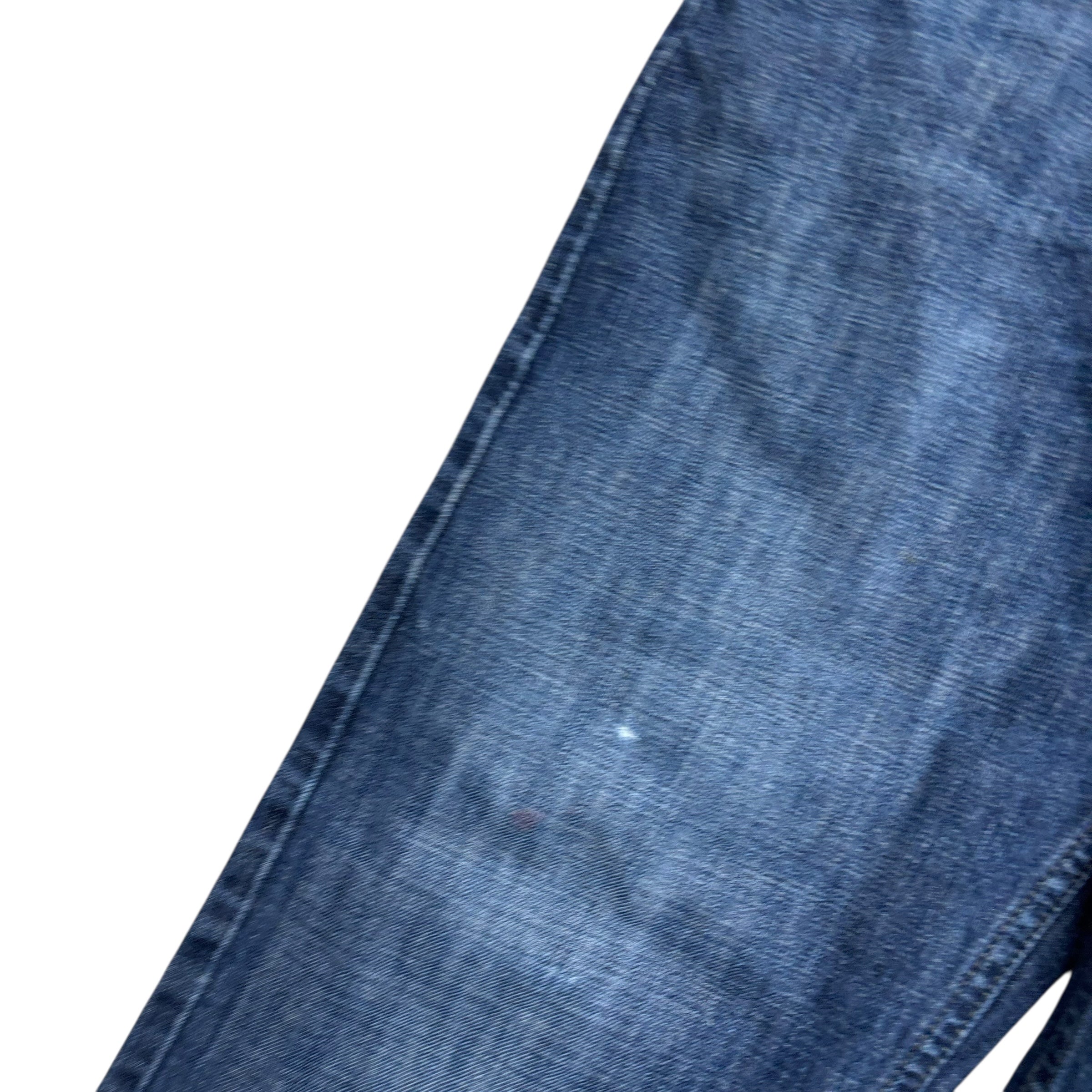 Levis 514 Jeans W32 L31 Mens Dark Blue Regular Straight Fit Denim