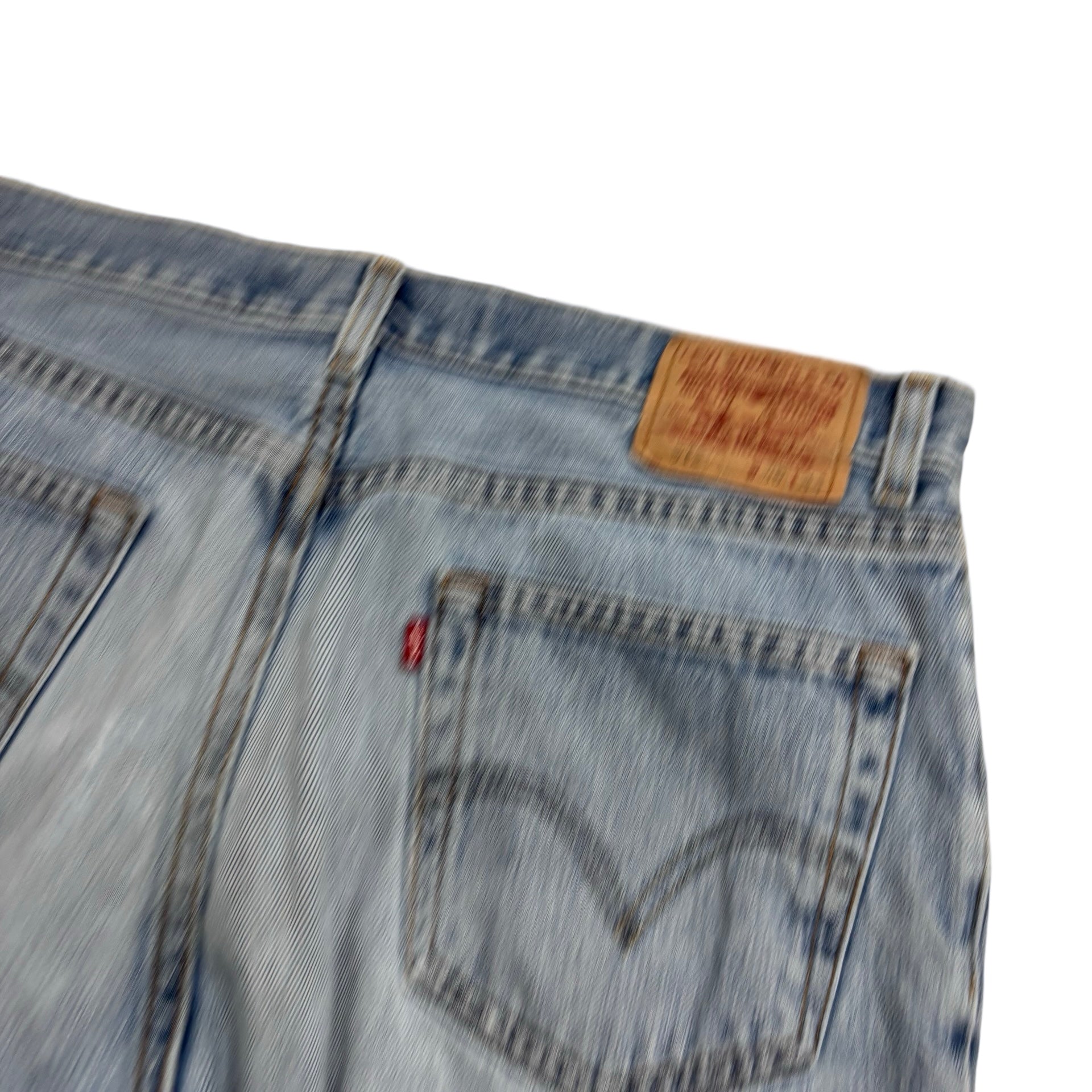 Levis 512 Jeans W34 L34 Mens Light Blue Slim Tapered Fit Vintage Denim (F)
