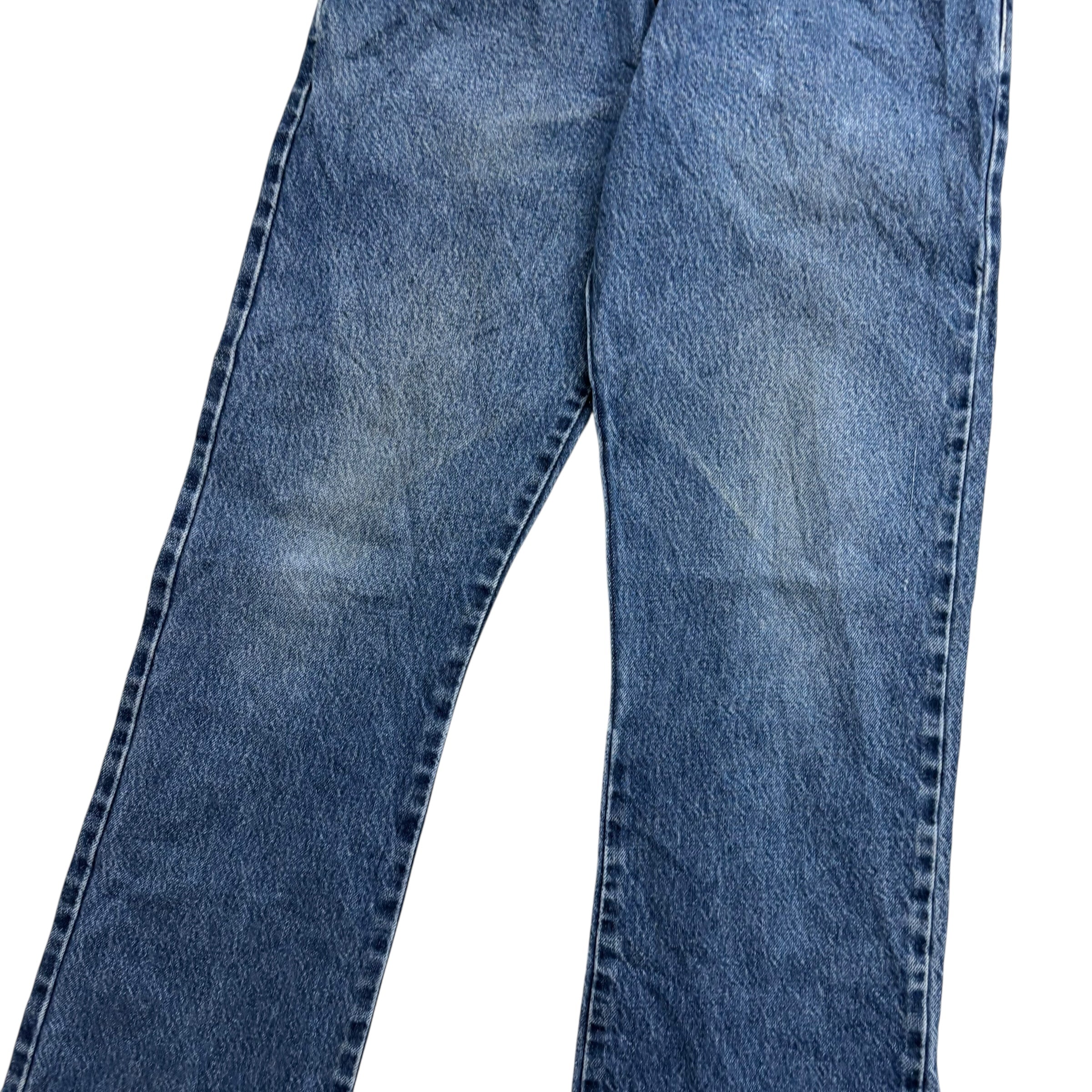 Levis 517 Jeans W31 L35 Mens Mid Blue Regular Bootcut Fit Vintage Denim