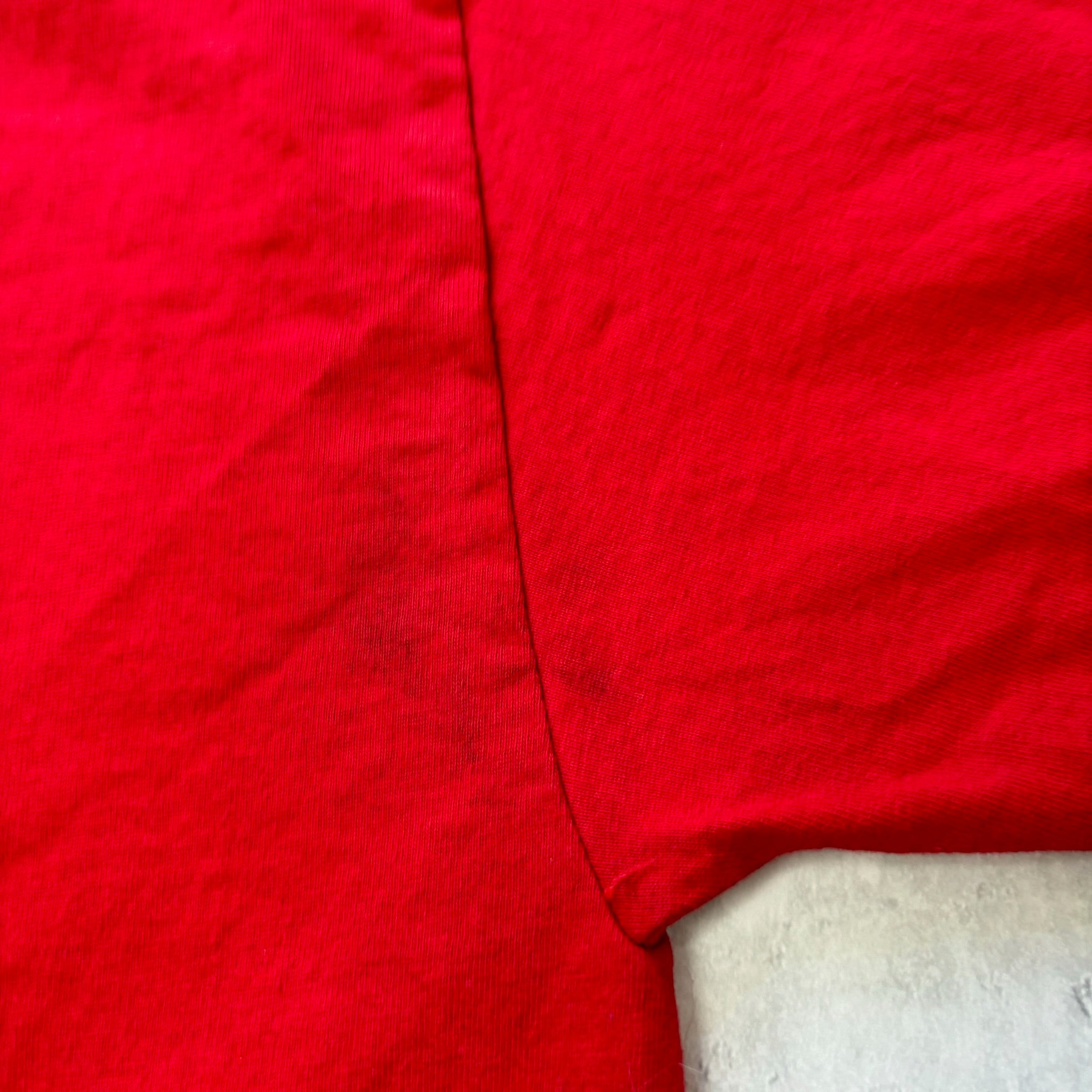 Vintage T Shirt Mens XL Red Graphic Print 00s USA Dog (E)