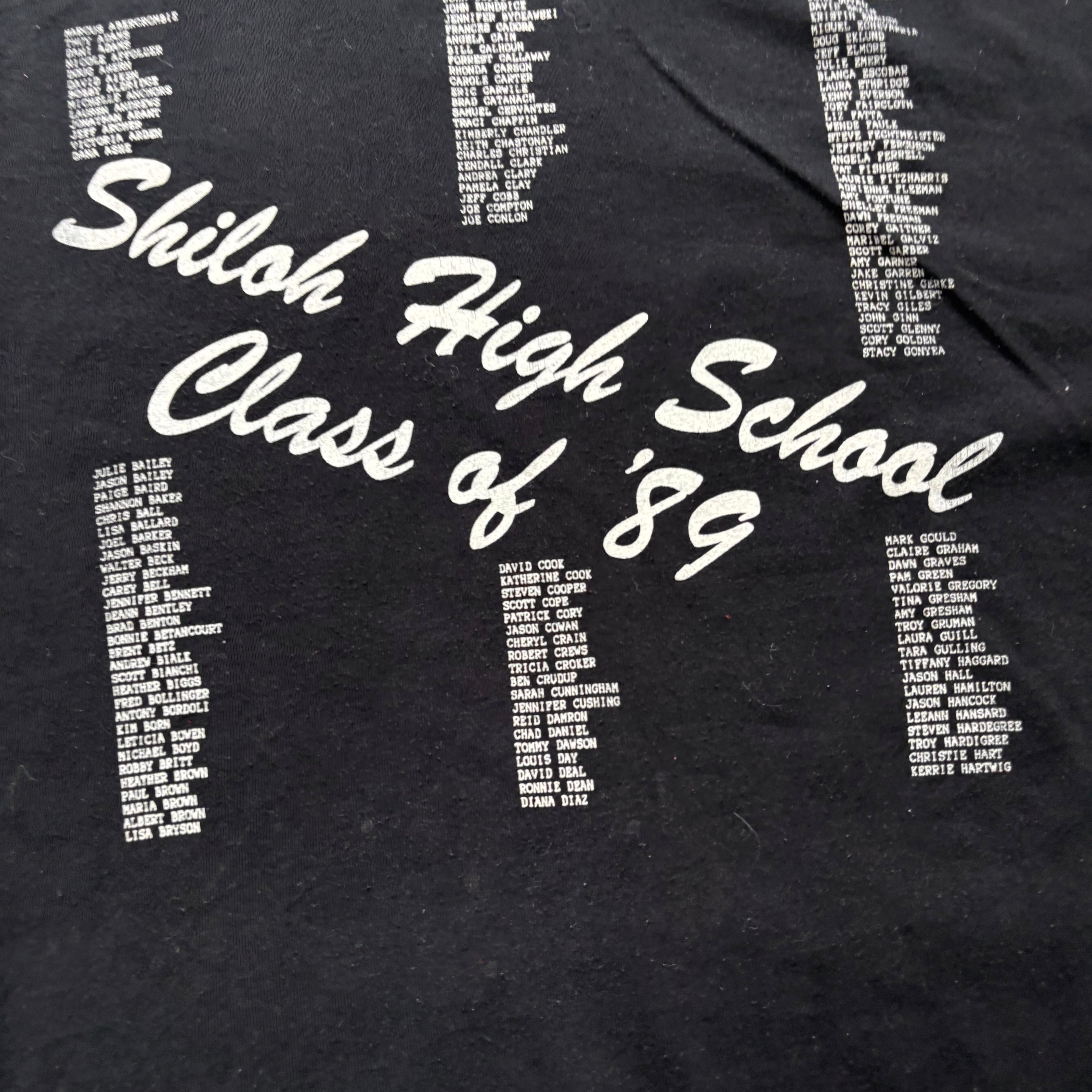 Vintage T Shirt Mens XL Black Single Stitch Graphic Print 80s USA (E)