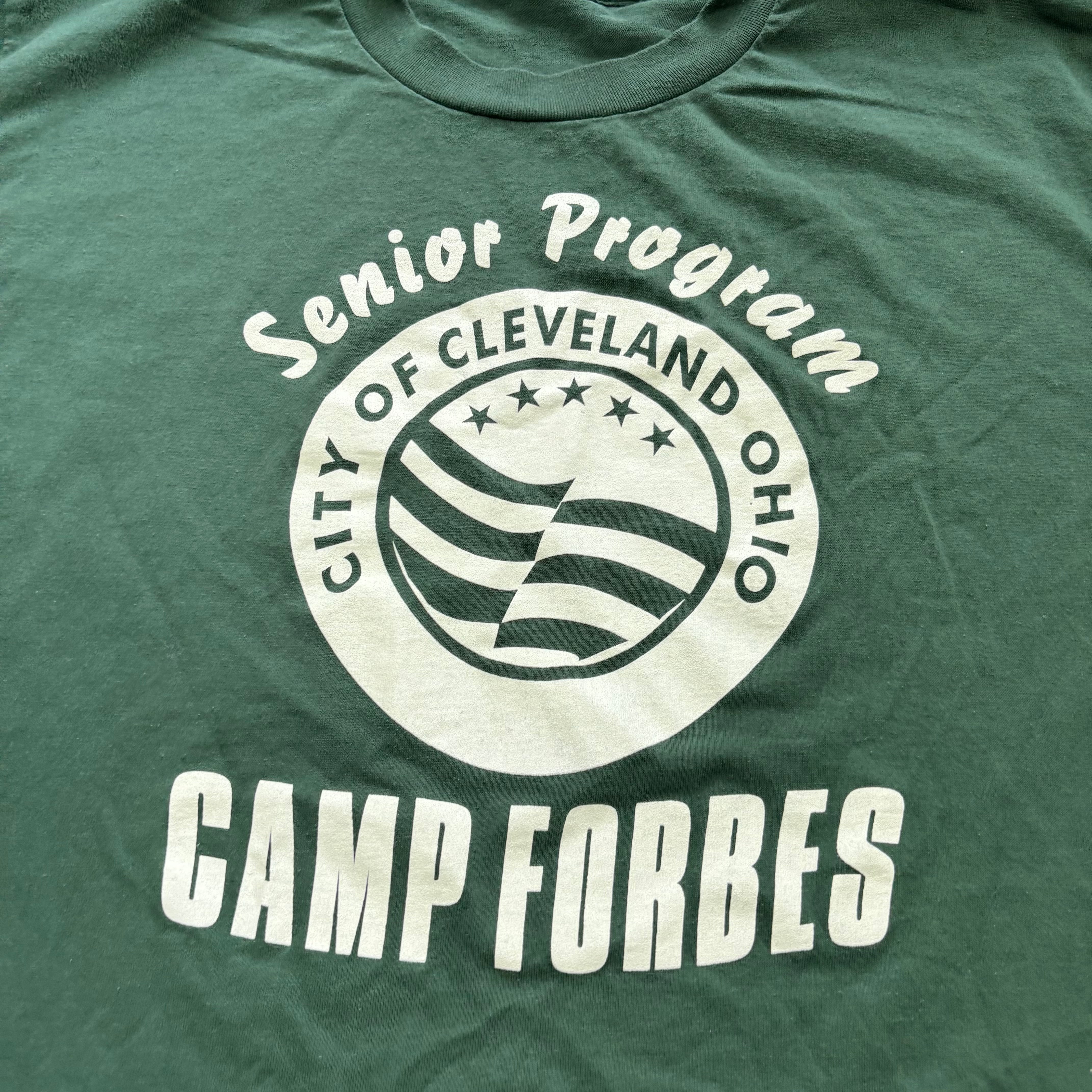 Vintage T Shirt Mens XL Green Single Stitch Graphic Print 90s USA (E)