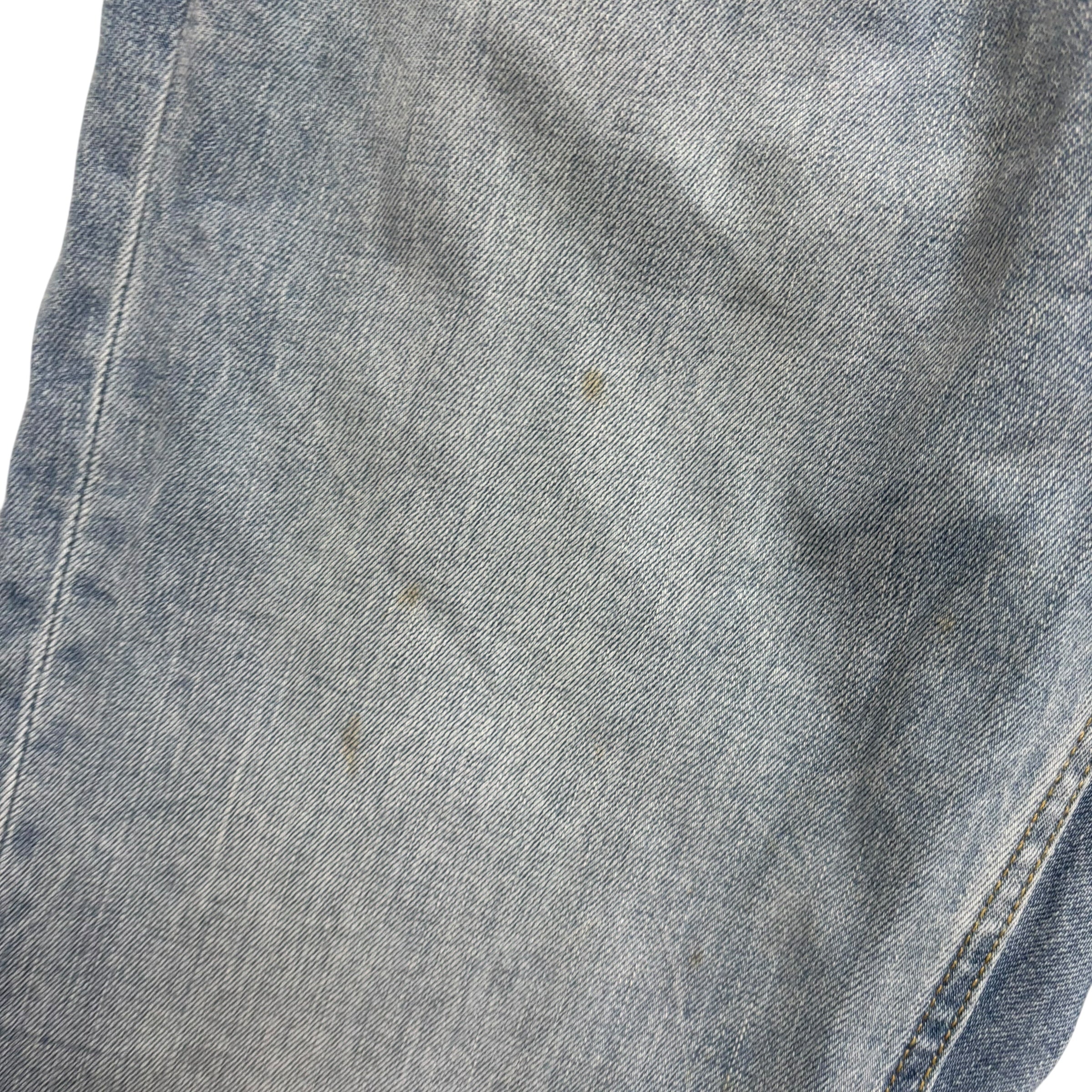 Levis 527 Jeans W38 L31 Mens Light Blue Slim Bootcut Fit Stretch Denim