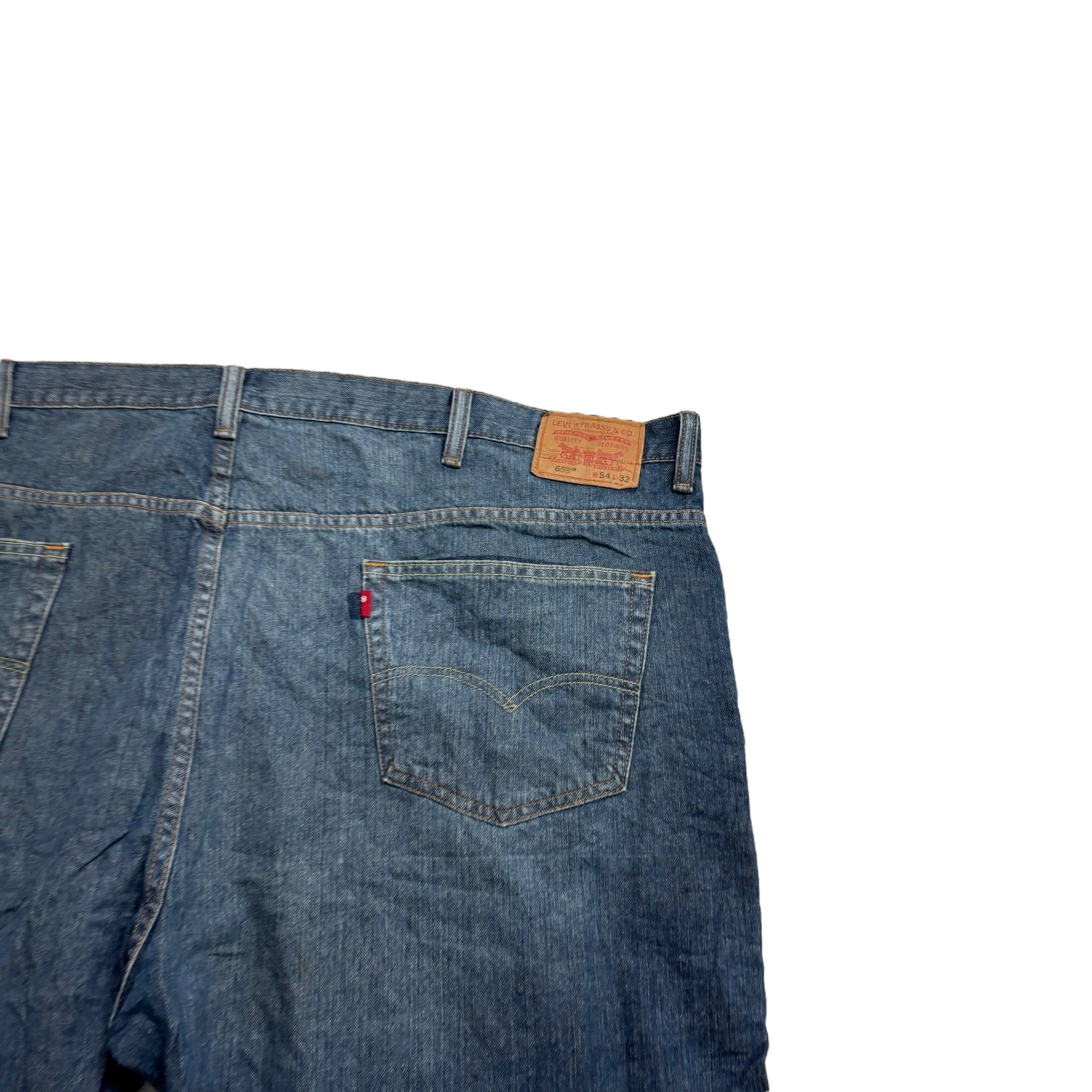 Levis 559 Jeans W54 L32 Mens Dark Blue Baggy Relaxed Straight Fit Vintage Denim
