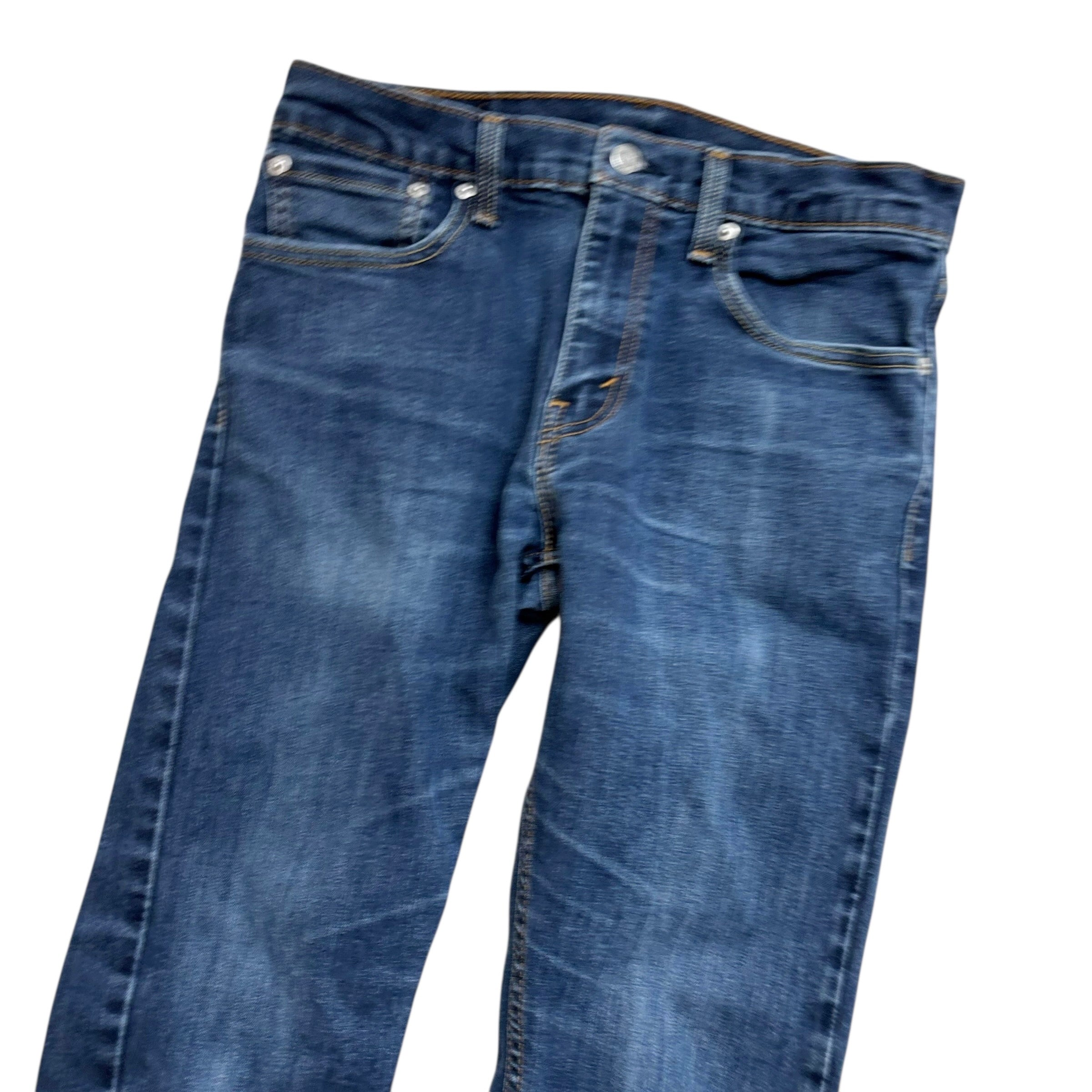 Levis 512 Jeans W32 L28 Mens Mid Blue Slim Tapered Fit Stretch Denim