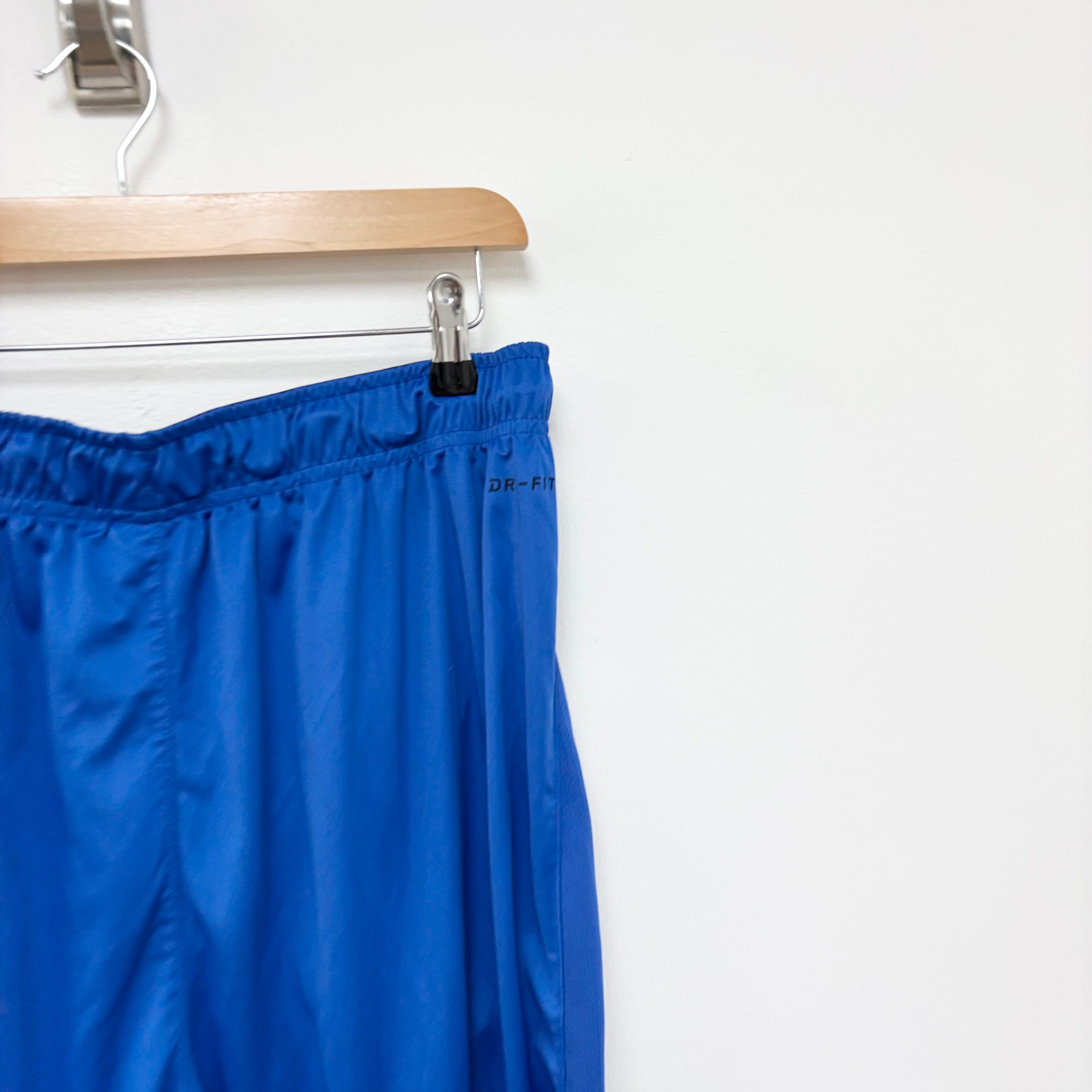 Nike Shorts Mens XL Blue Dri Fit Running Sports Gym Athletic Pockets (E)