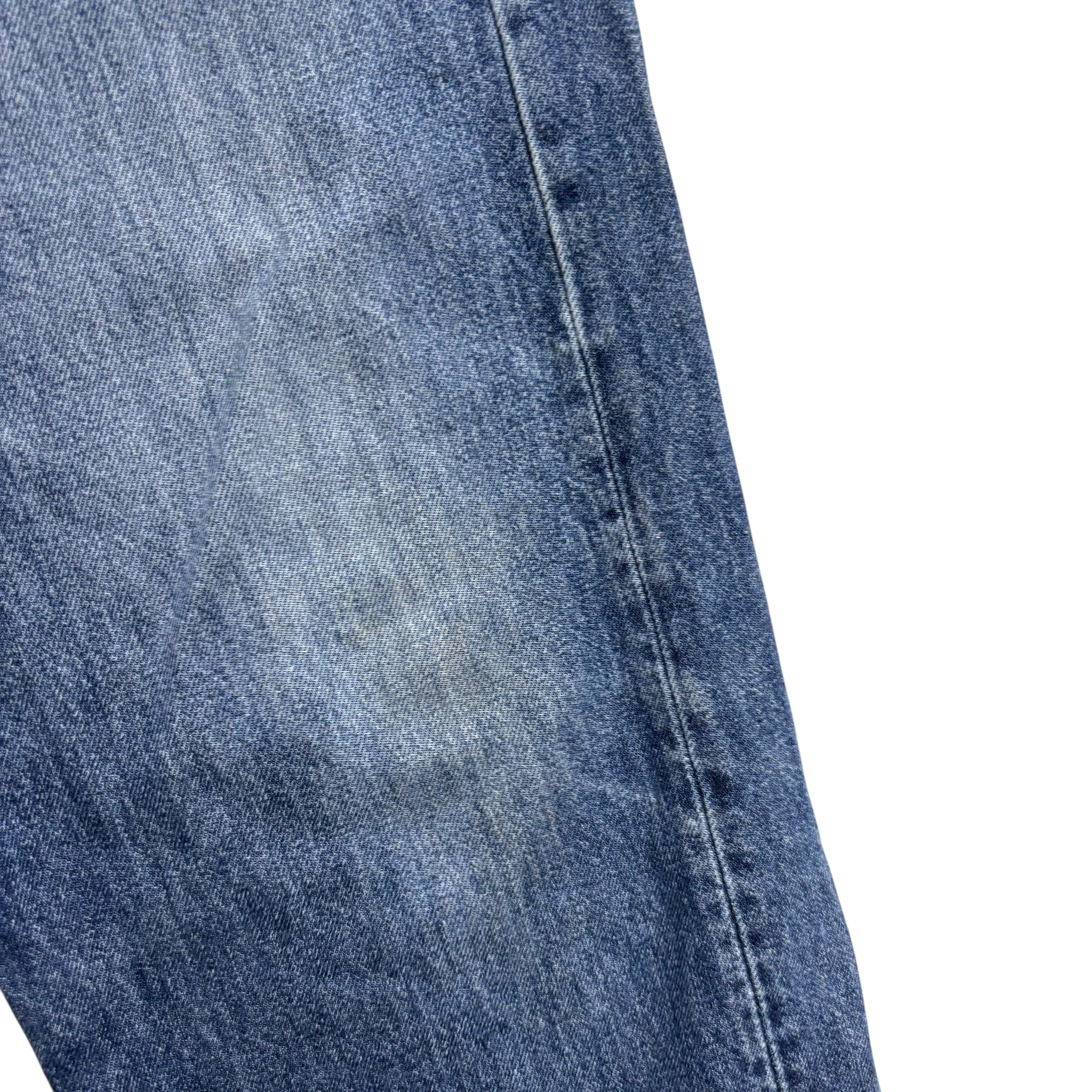 Levis 501 Jeans W33 L30 Mens Mid Blue Regular Straight Vintage 90s Made In USA