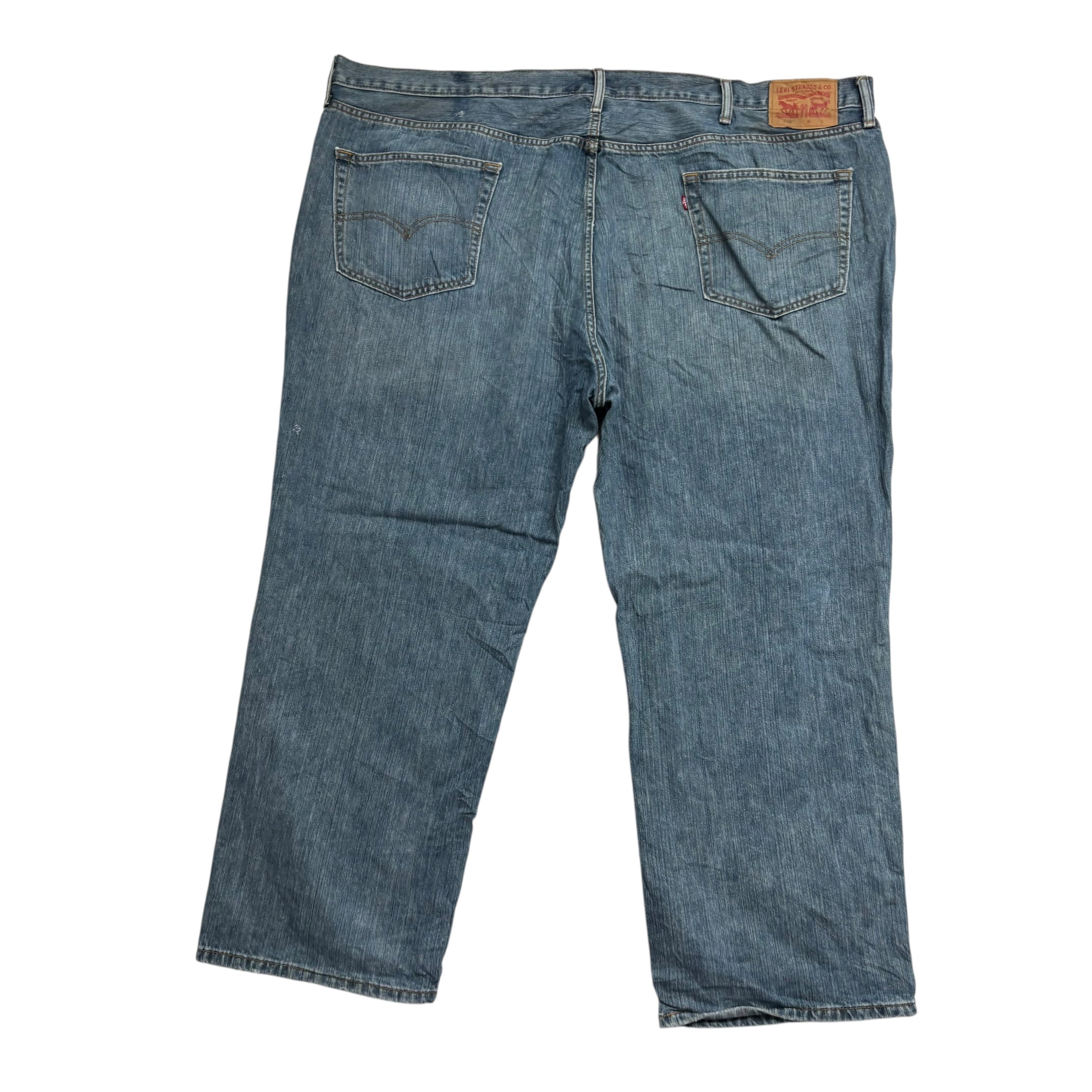 Levis 559 Jeans W50 L30 Mens Dark Blue Baggy Relaxed Straight Fit Denim