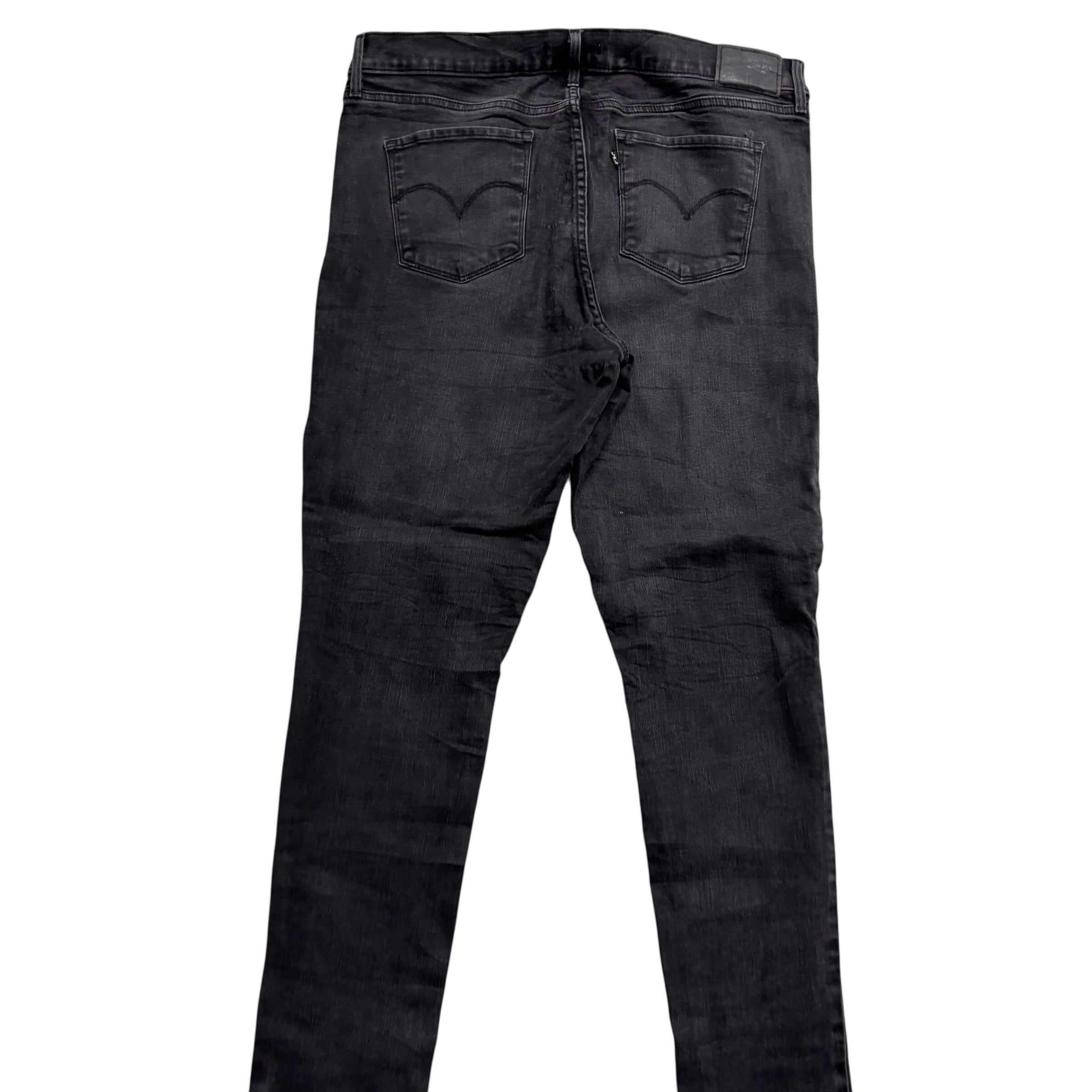 Levis 311 Jeans W33 L32 Womens Shaping Skinny Fit Black Stretch Denim