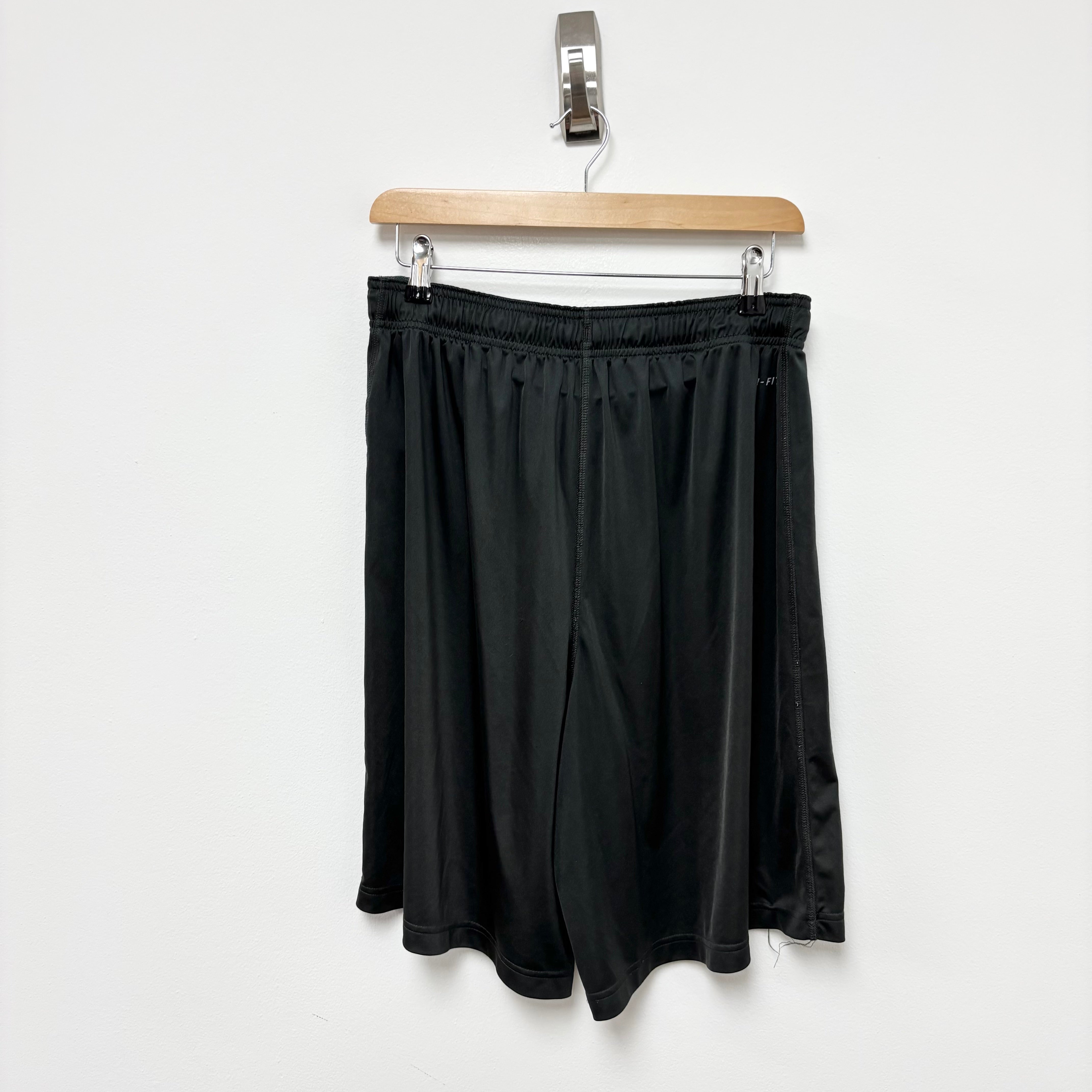 Nike Shorts Mens Large Grey Dri Fit Running Sports Gym Athletic (E)