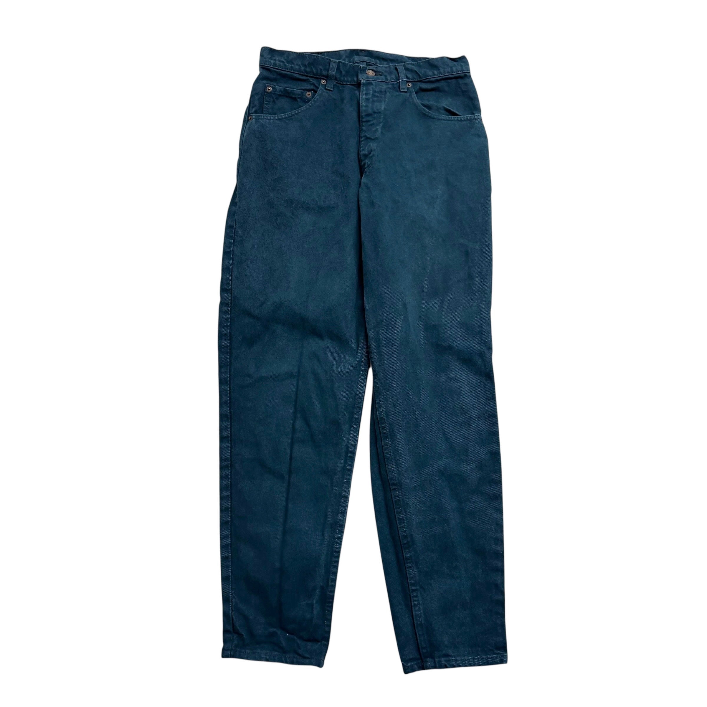 Levis 560 Jeans W32 L32 Mens Green Relaxed Tapered USA Made Vintage