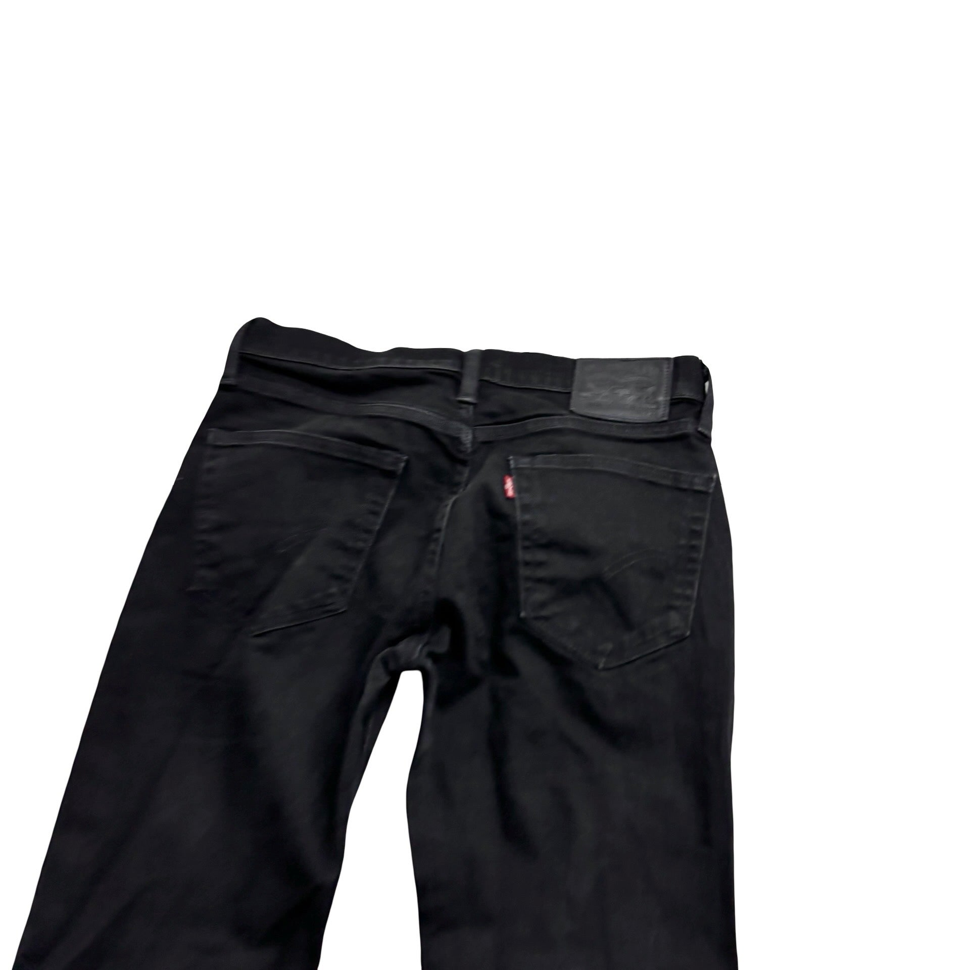 Levis 511 Jeans W30 L32 Mens Black Slim Fit Stretch Denim (E)